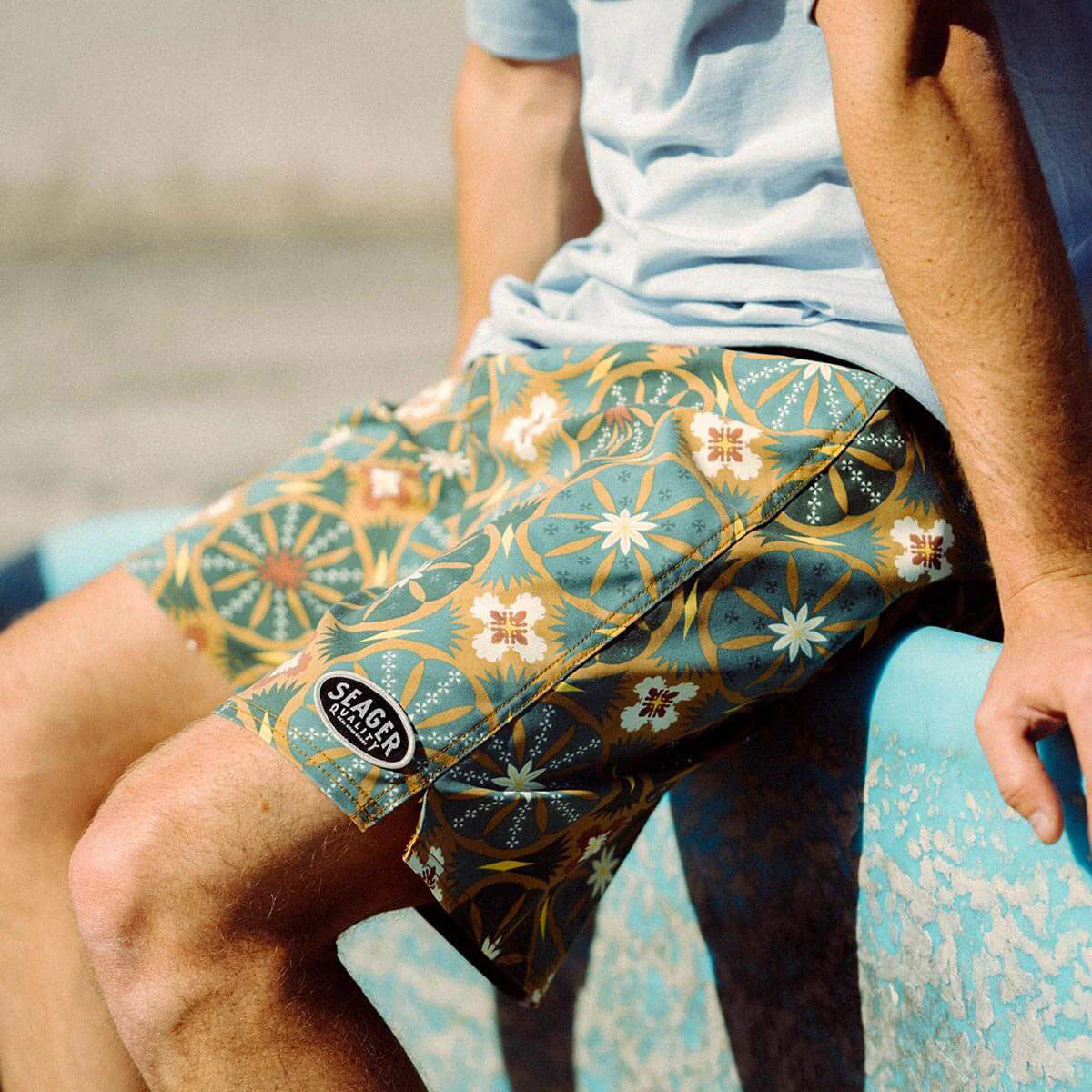 Seager Goldmine Boardshorts - Peyote - Image 5