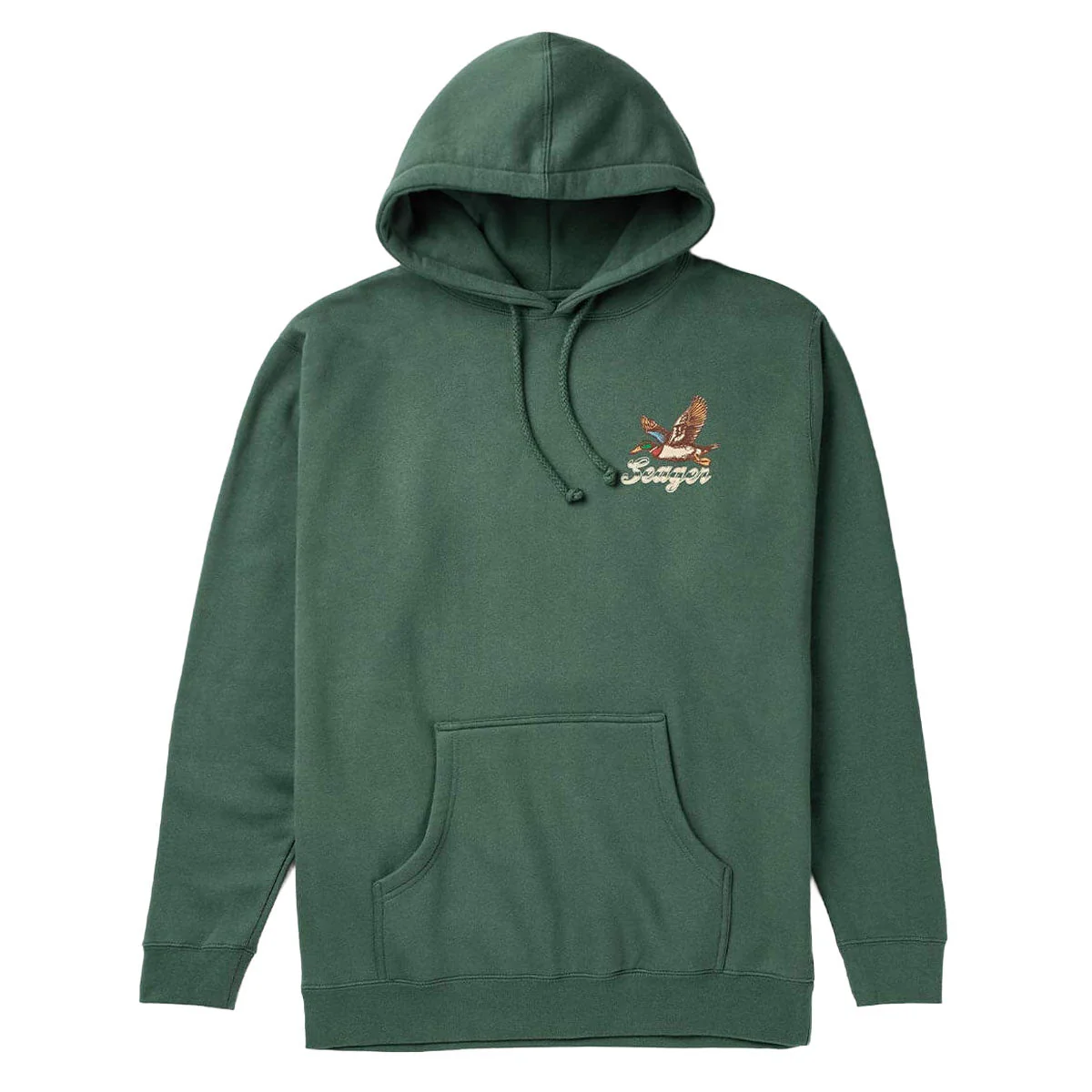 Seager Greenhead Hoodie - Alpine Green - Image 2