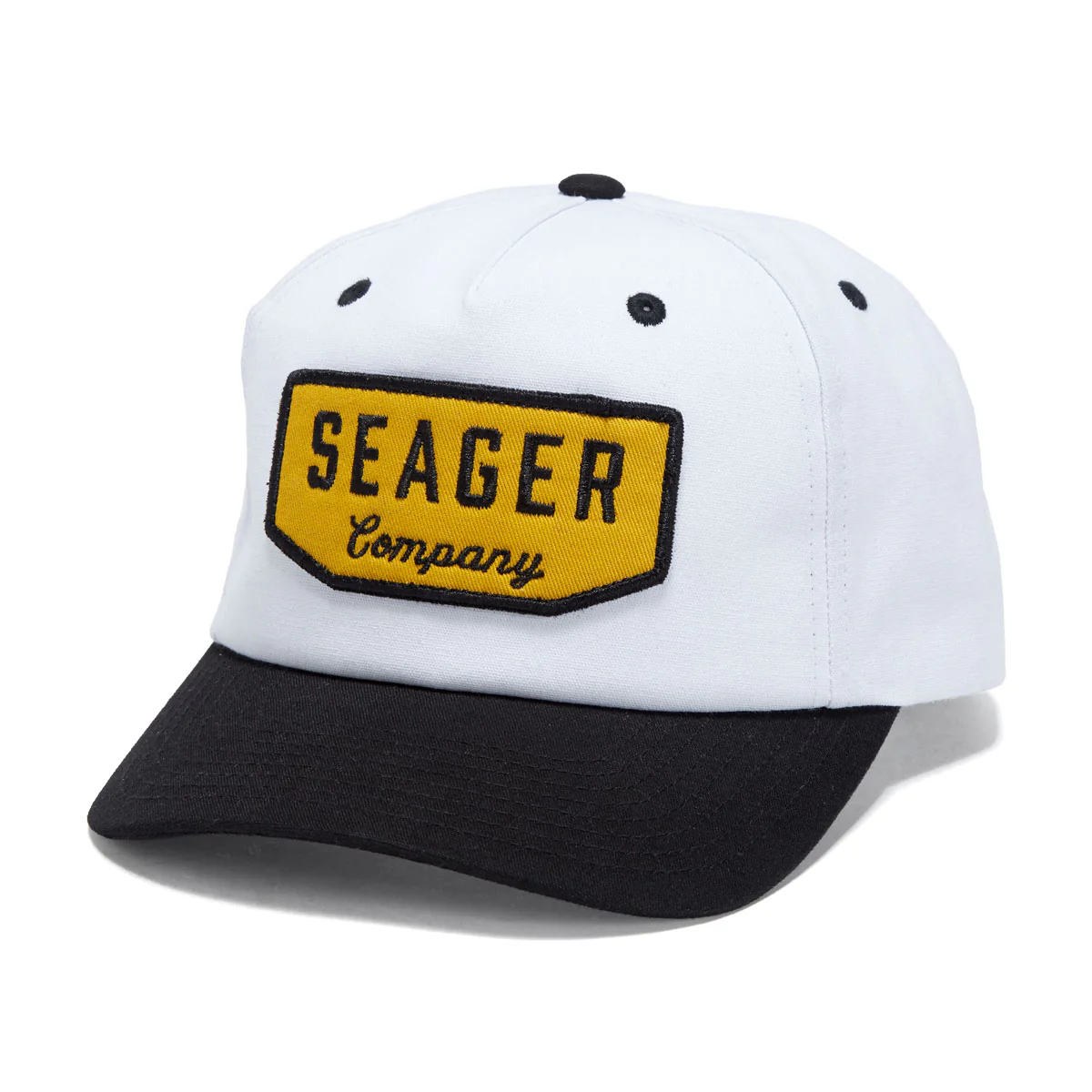 Seager Wilson Snapback Hat - Black/White