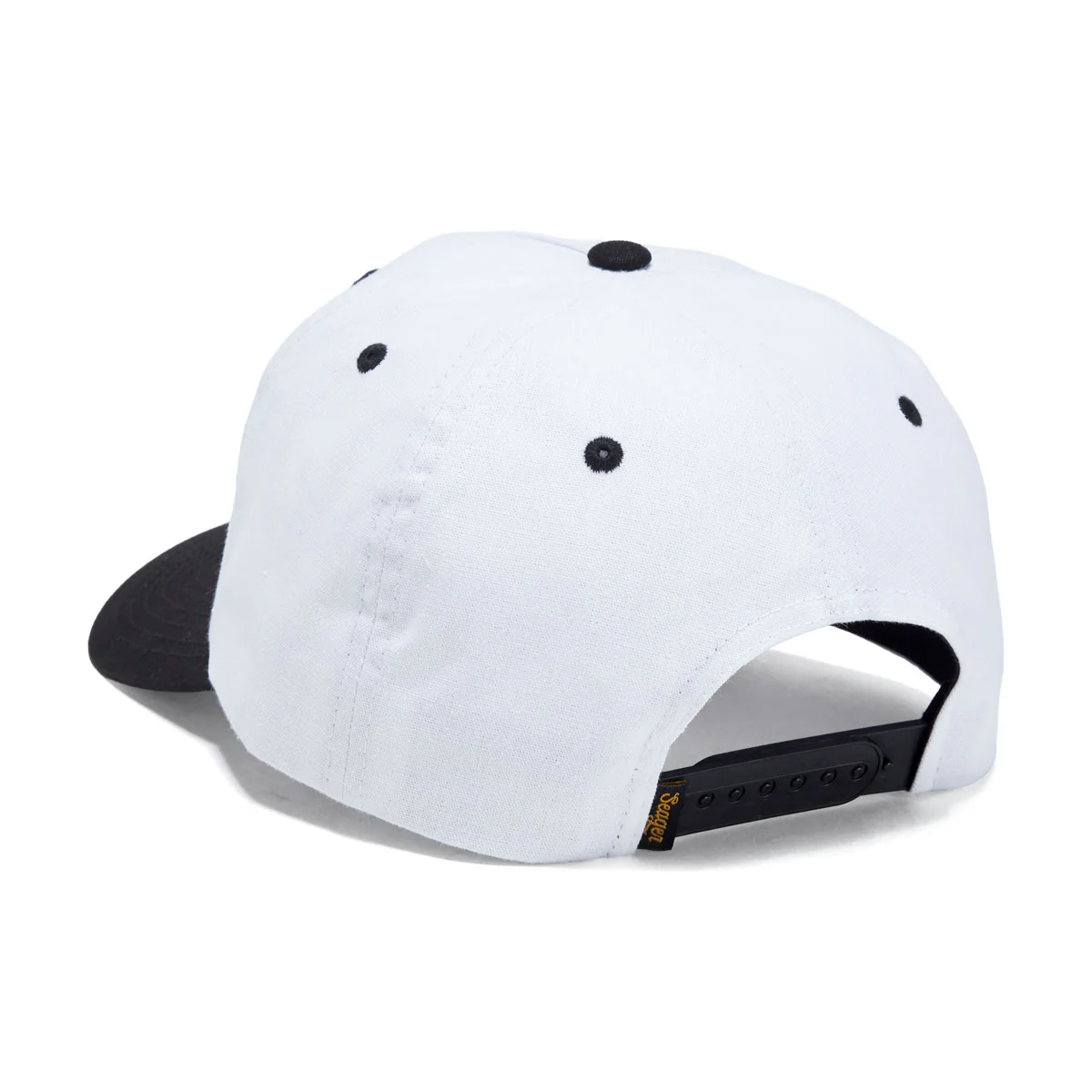 Seager Wilson Snapback Hat - Black/White - Image 2