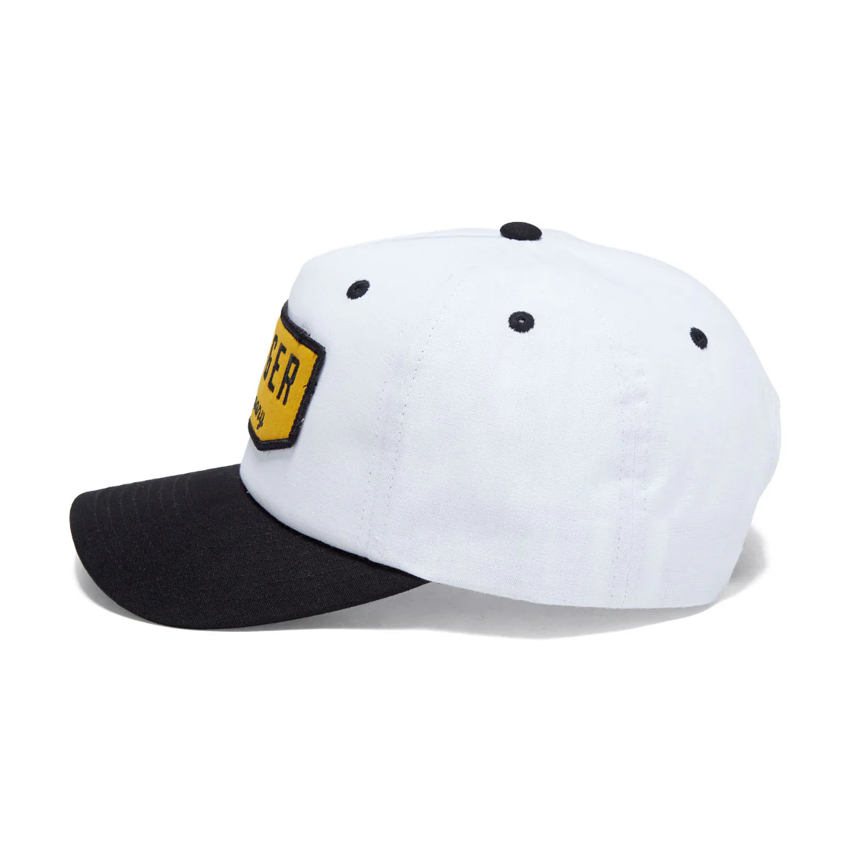 Seager Wilson Snapback Hat - Black/White - Image 3