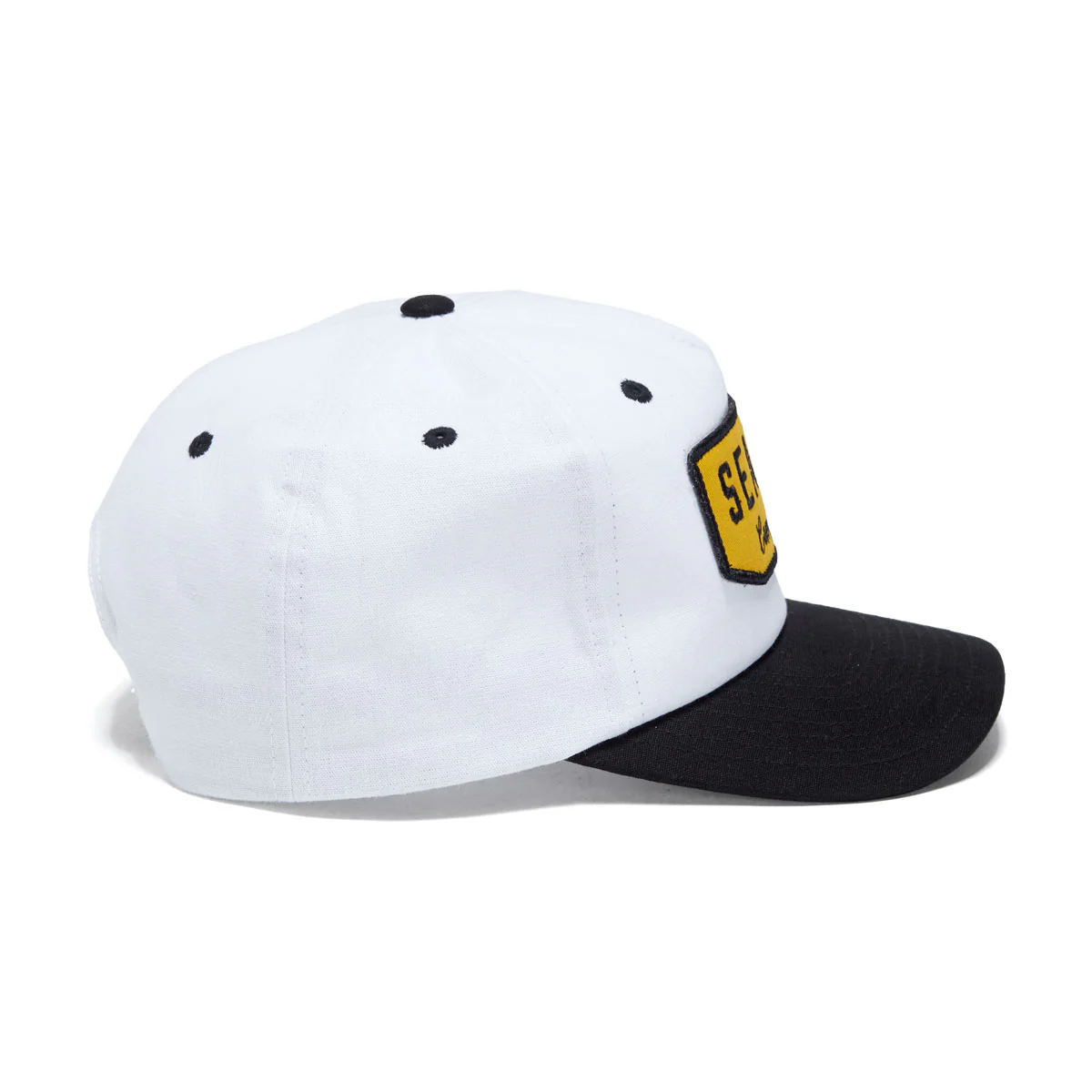 Seager Wilson Snapback Hat - Black/White - Image 4