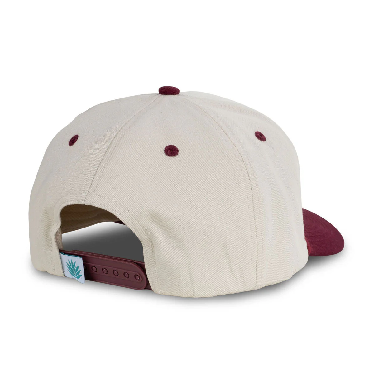 Sendero Cowboy Hat - Cream/Maroon - Image 2