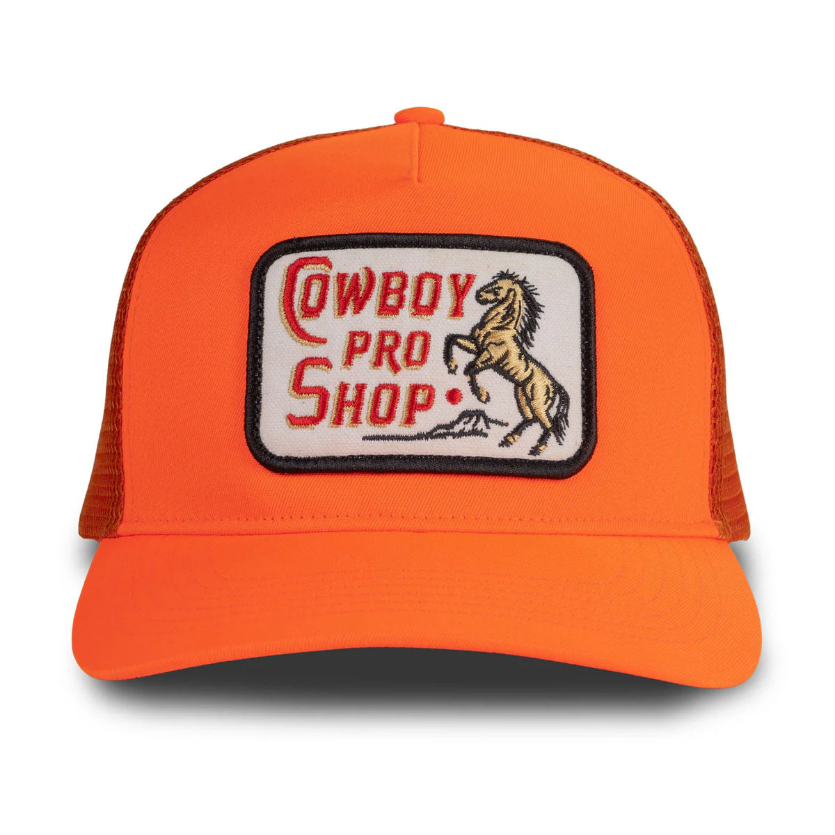 Sendero Cowboy Pro Shop Hat - Orange - Image 3