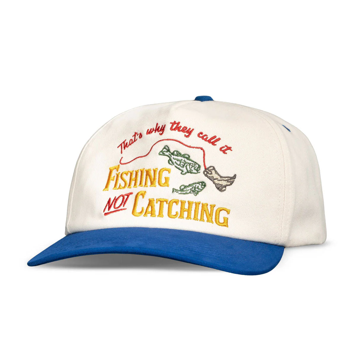 Sendero Not Catching Hat - White/Blue
