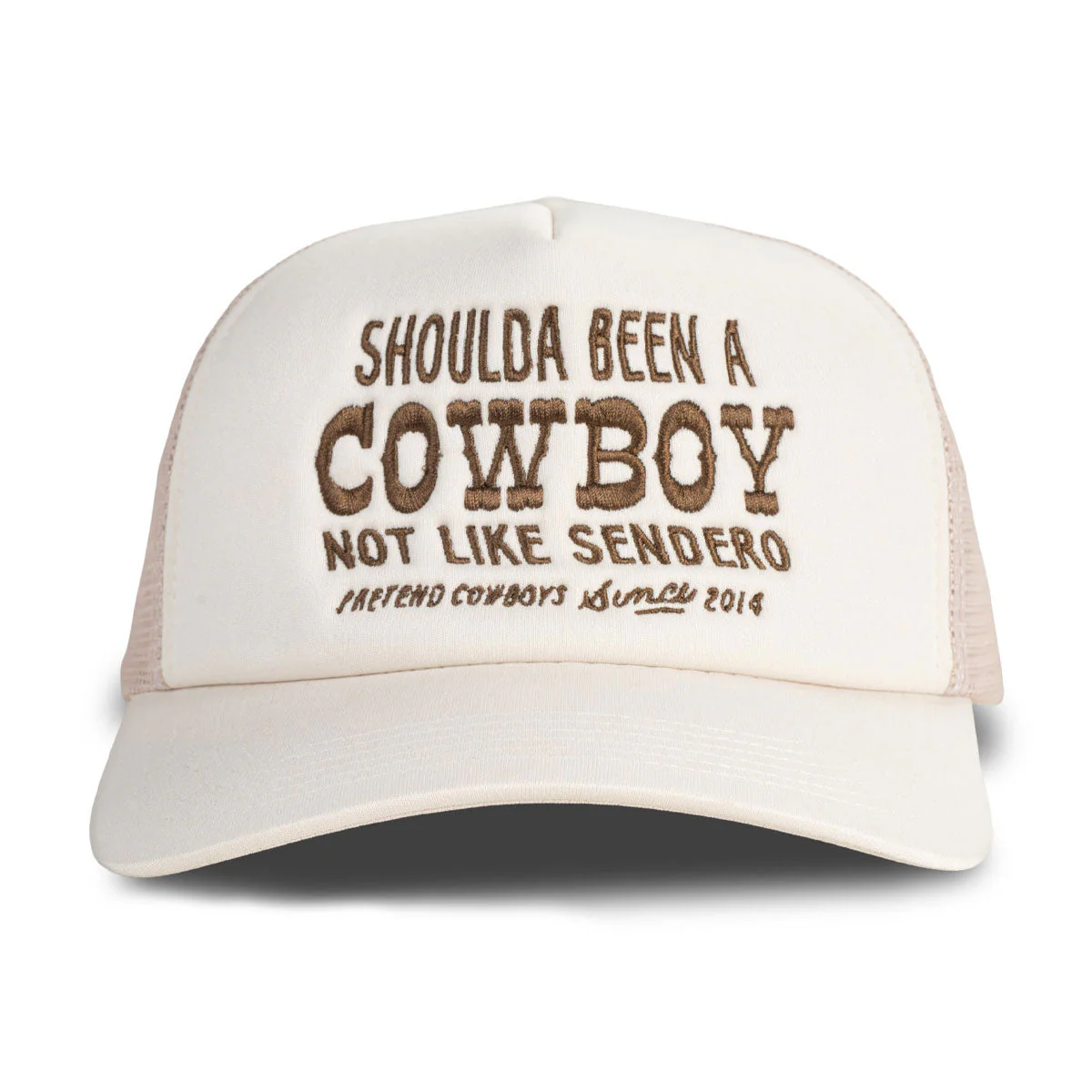Sendero Shoulda Been A Cowboy Hat - Cream - Image 3