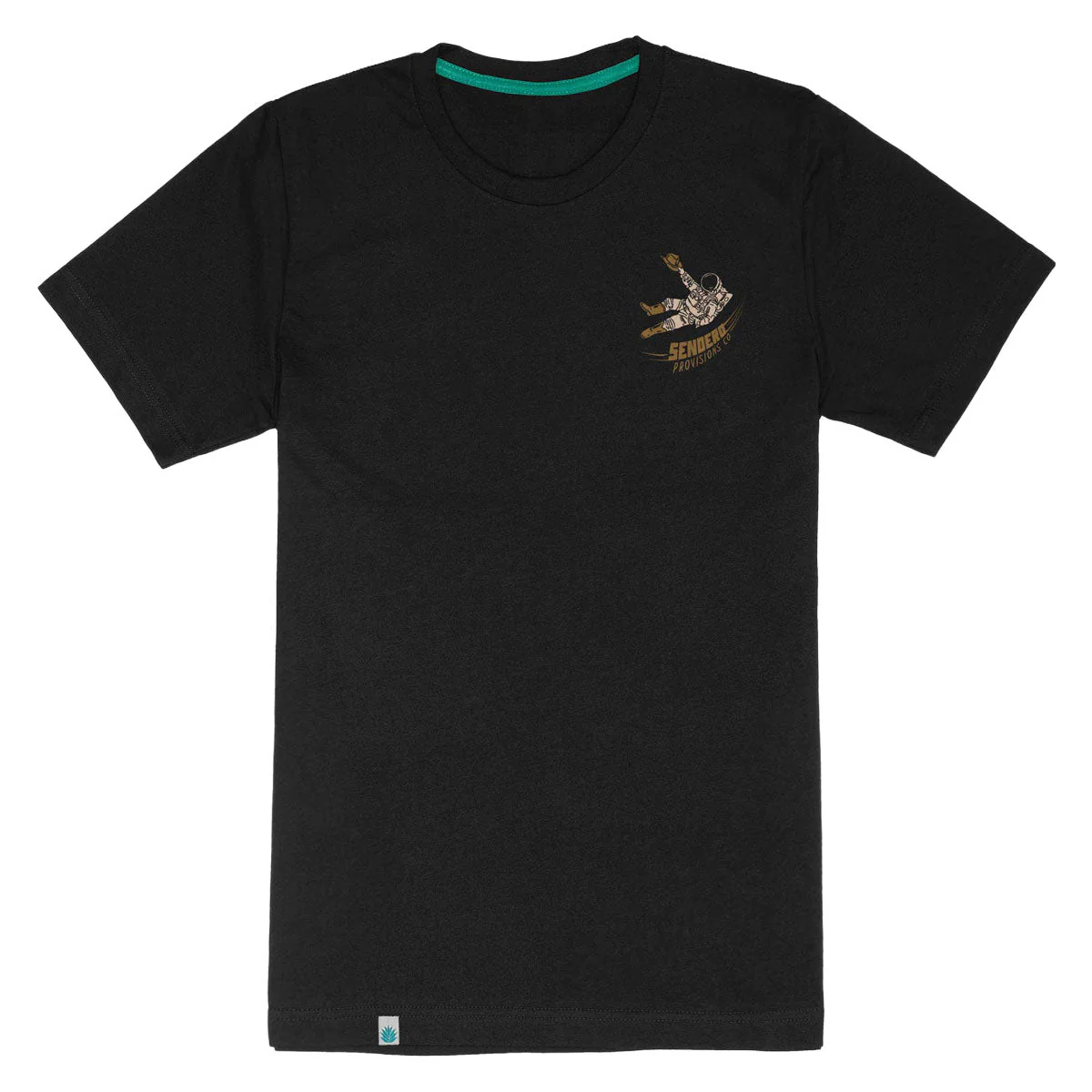 Sendero To Space T-Shirt - Black - Image 2