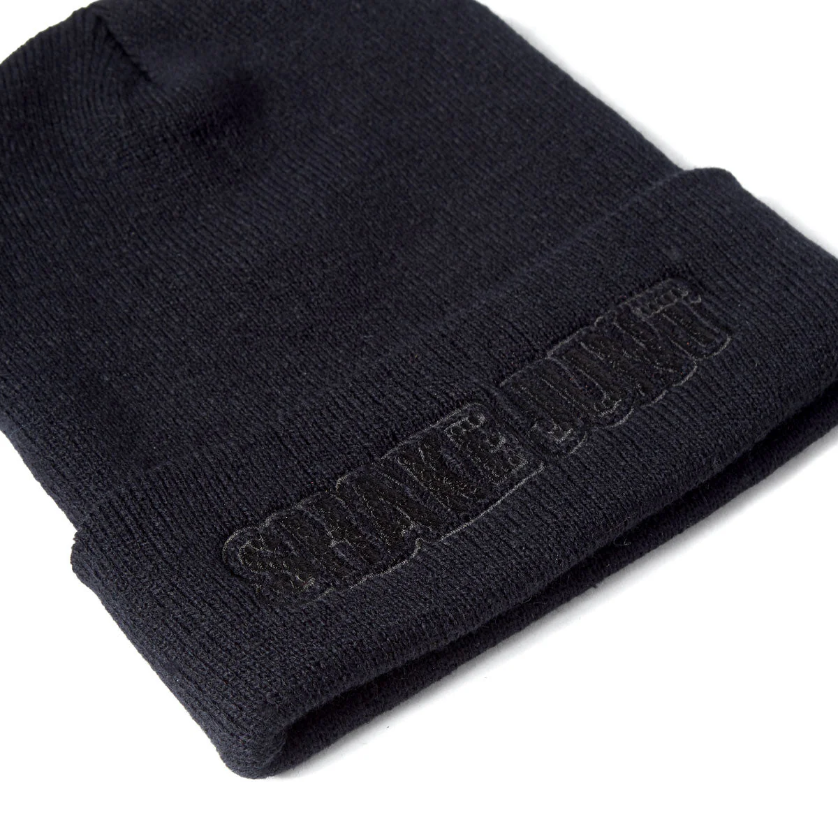 Shake Junt Stretch Logo Beanie - Black - Image 2