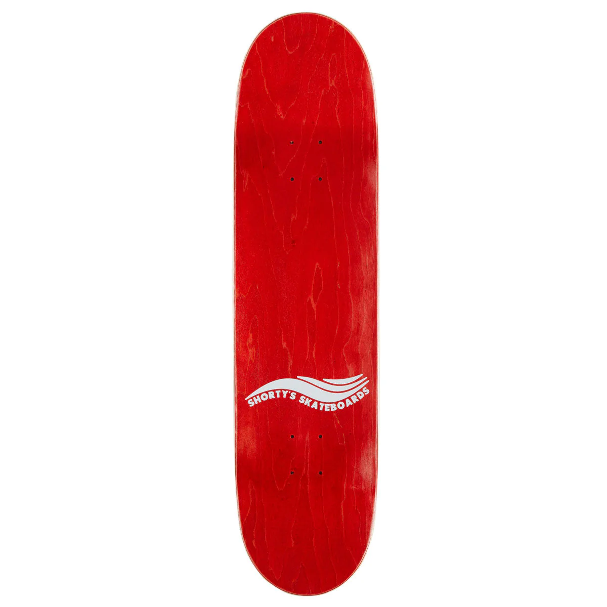 Shorty's Muskalade Skateboard Complete - Red - 8.25" - Image 2