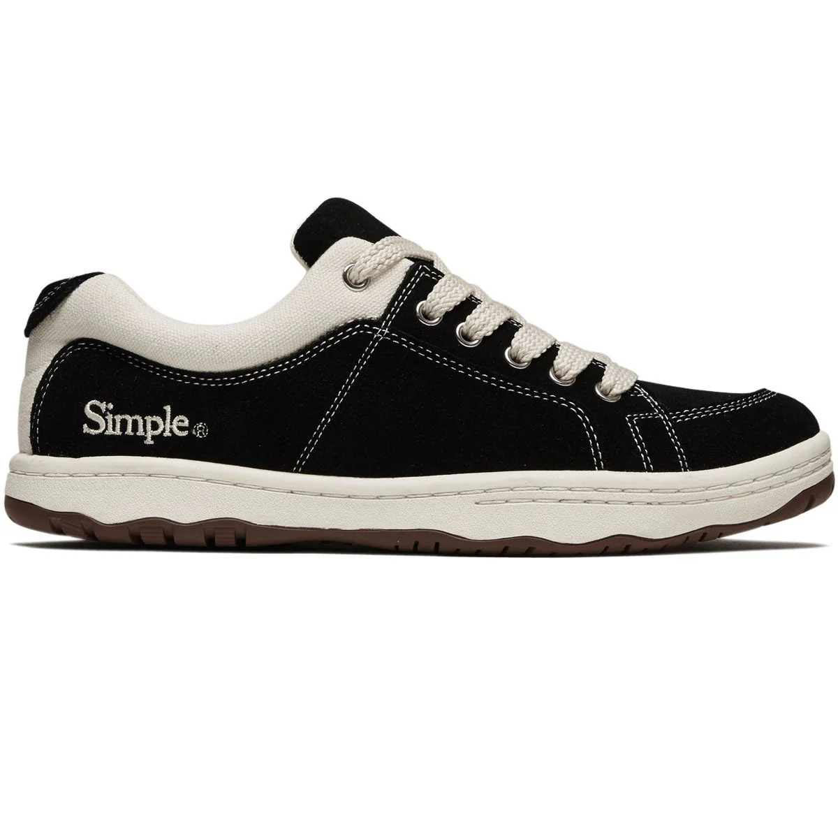 Simple OS Suede Shoes - Black