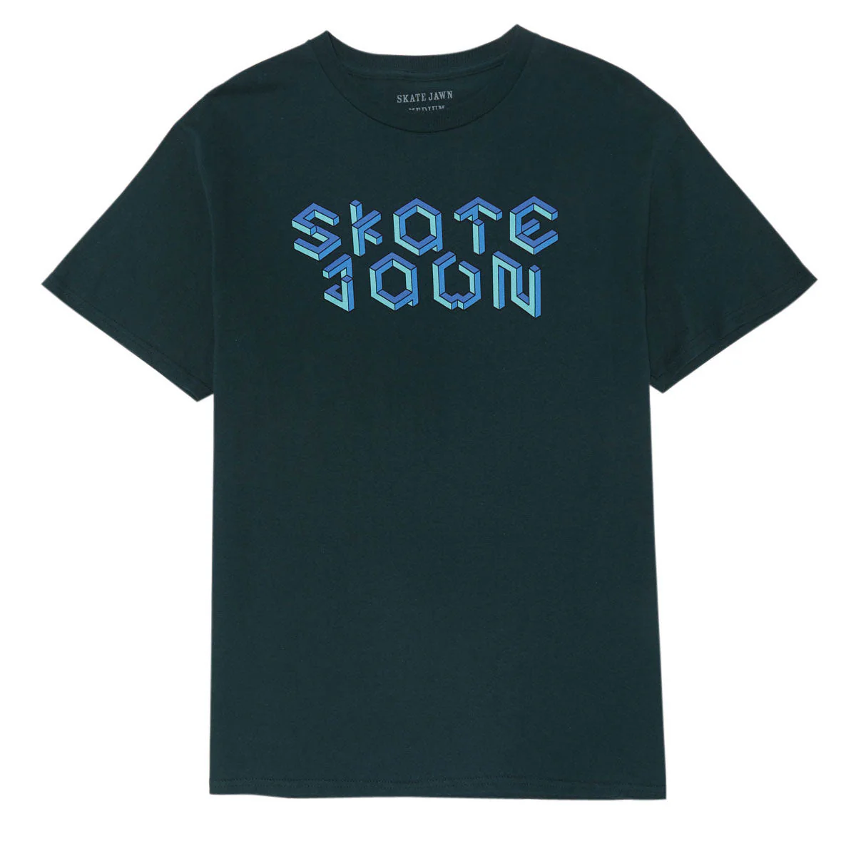 Skate Jawn Isometric T-Shirt - Green