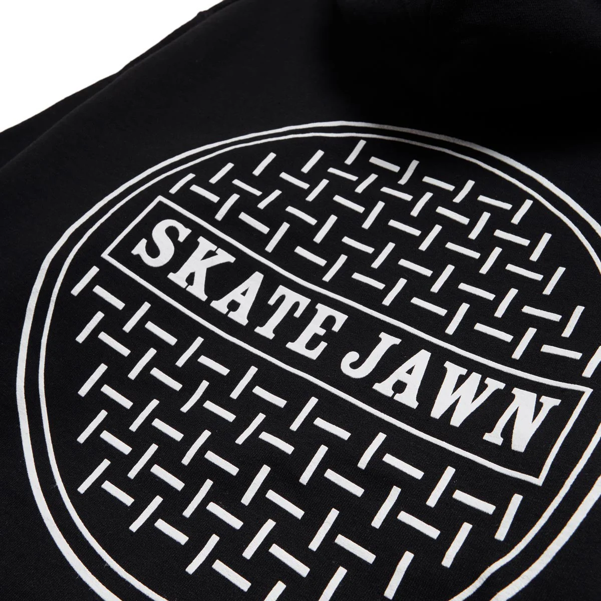 Skate Jawn Sewer Cap Hoodie - Black - Image 3