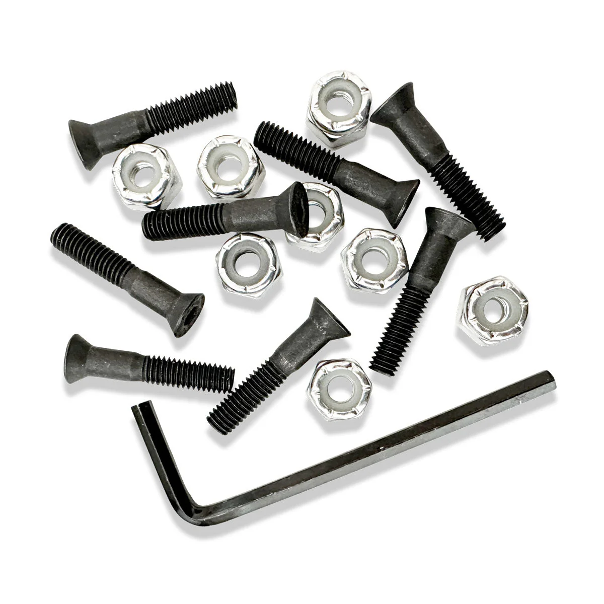Slappy Allen Grip Tip Bolts Hardware - Black - 1" - Image 2