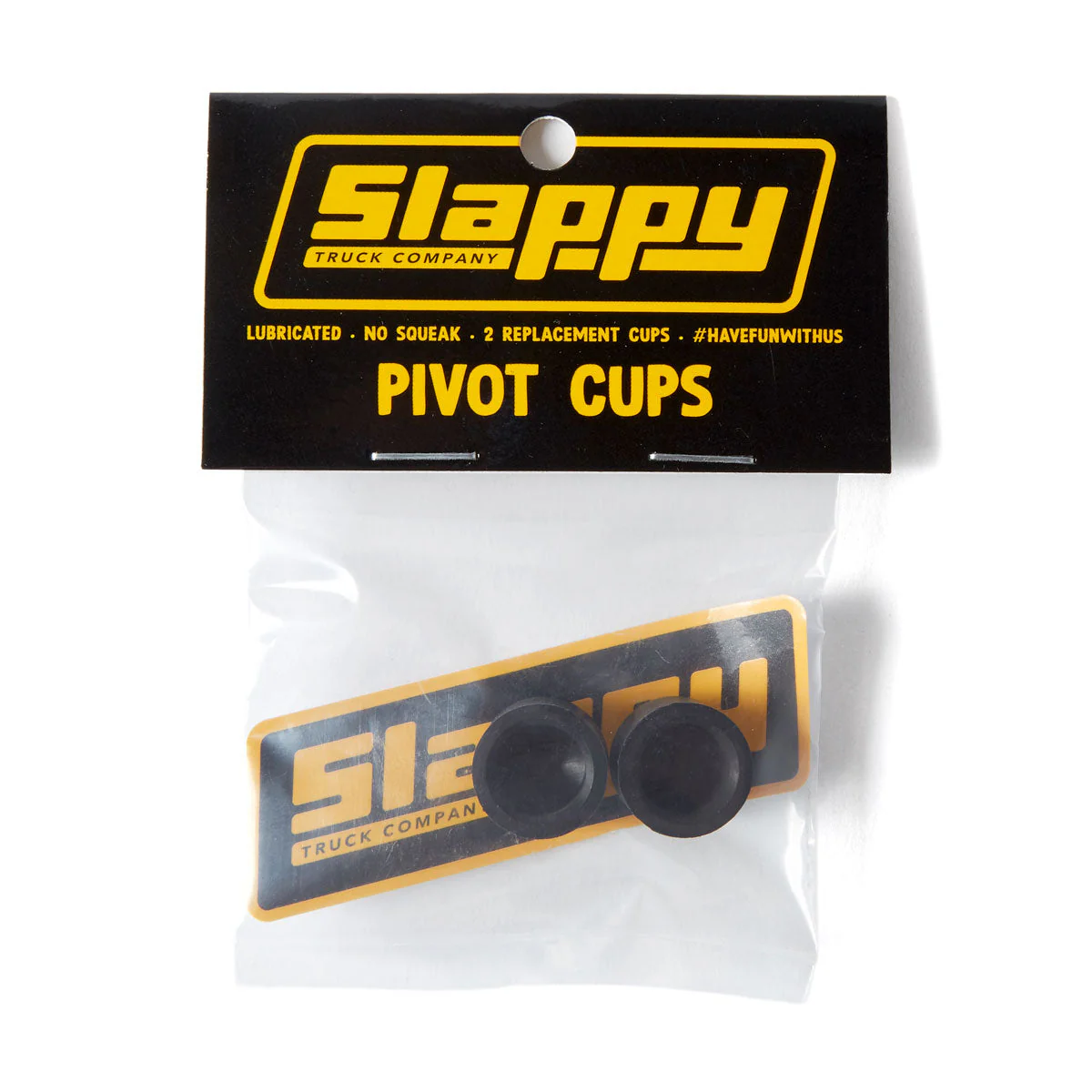 Slappy Pivot Cups - Black