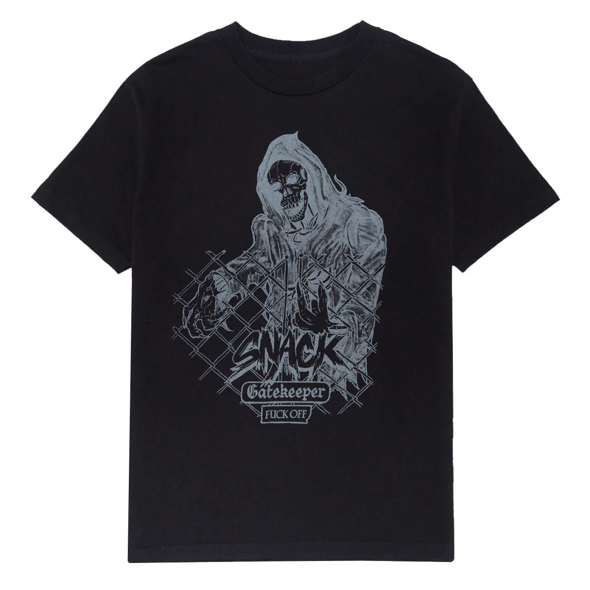 Snack Gatekeeper T-Shirt - Black