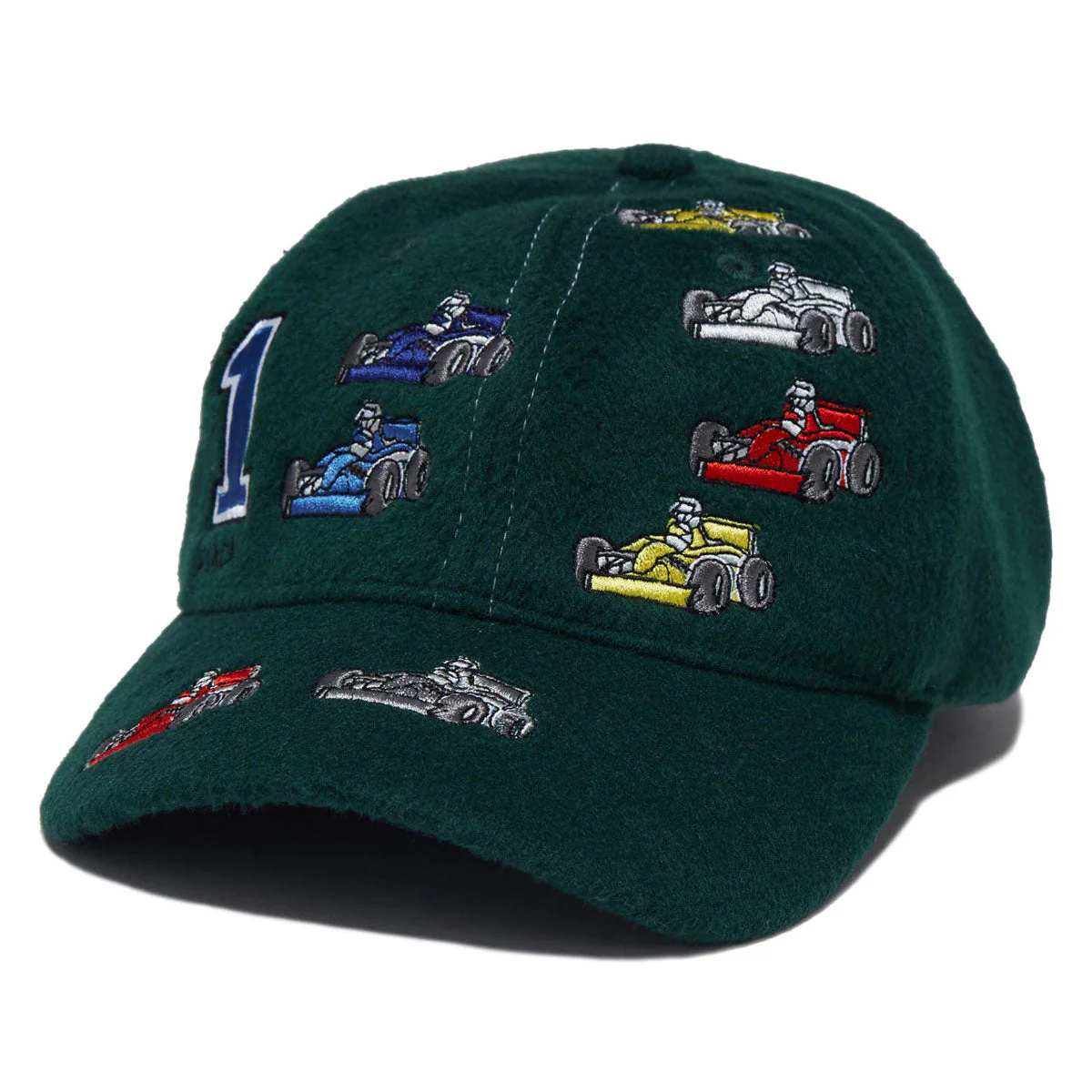 Snack Pole Position Hat - Green Wool