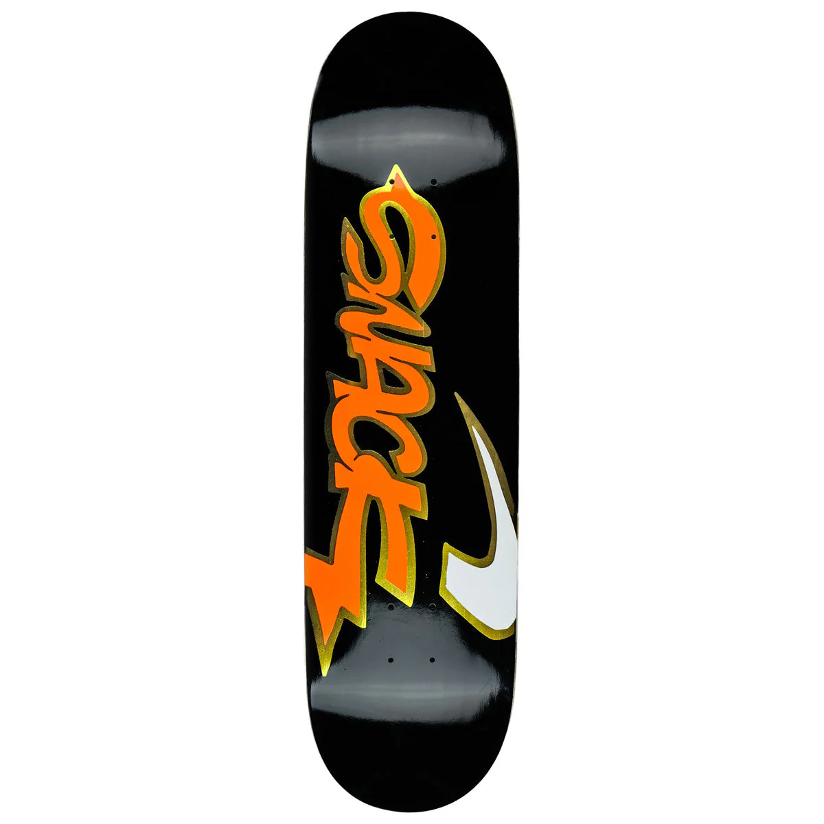 Snack Stroke Skateboard Deck - Black - 8.50"