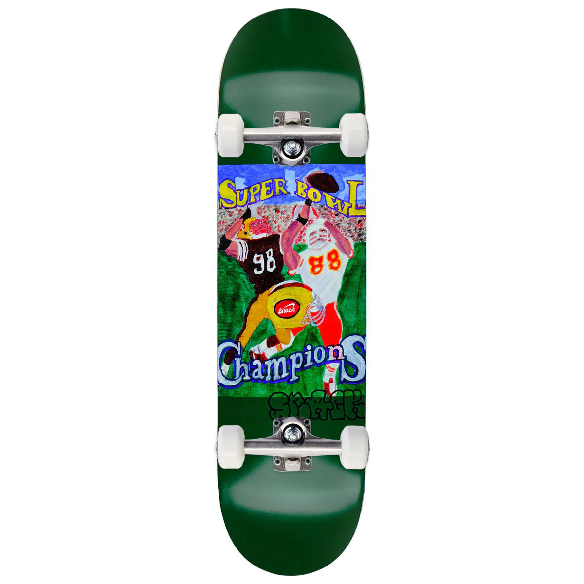 Snack Williams Super Bowl Skateboard Complete - 8.25"