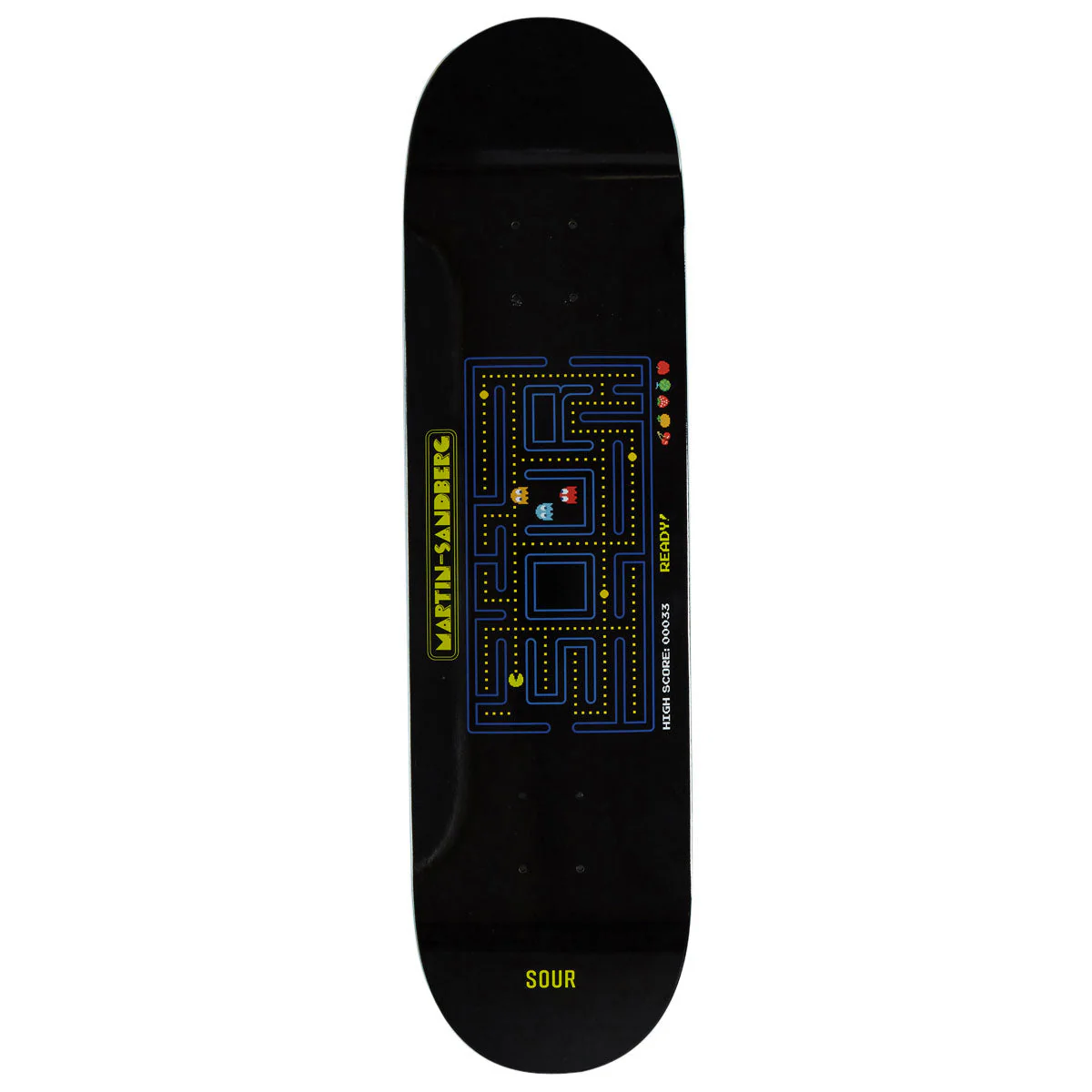 Sour Solution Martin Crack-Man S1 Skateboard Deck - 8.25"