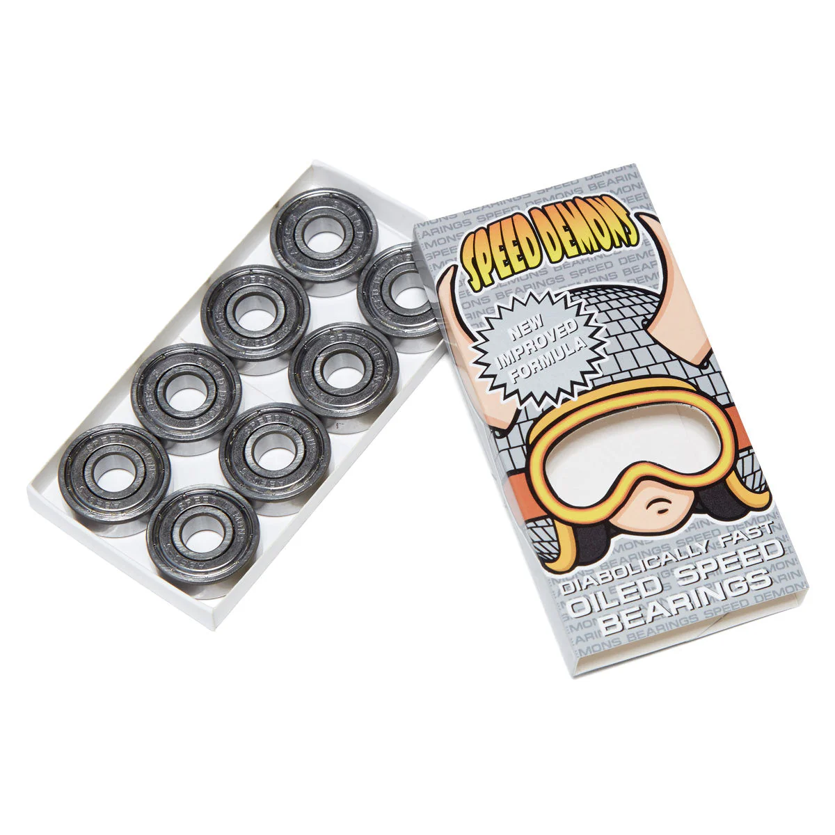 Speed Demons Disco Abec 5 Bearings - Silver - Image 2