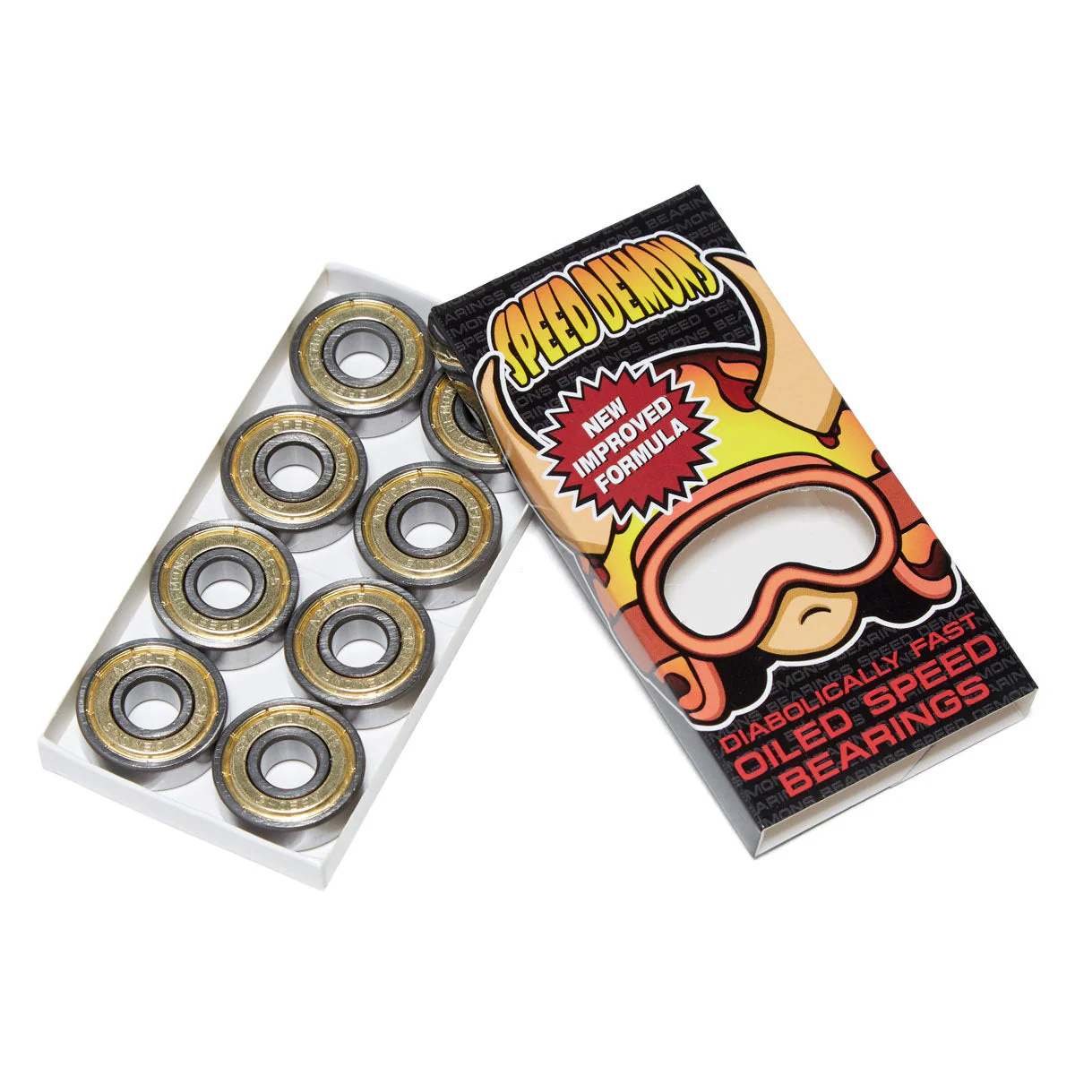 Speed Demons Hot Shot Abec 5 Bearings - Gold - Image 2