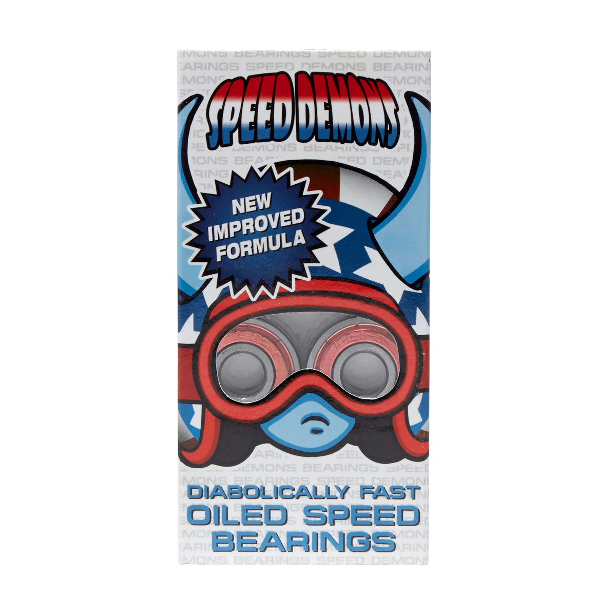 Speed Demons Stars Abec 5 Bearings - Red