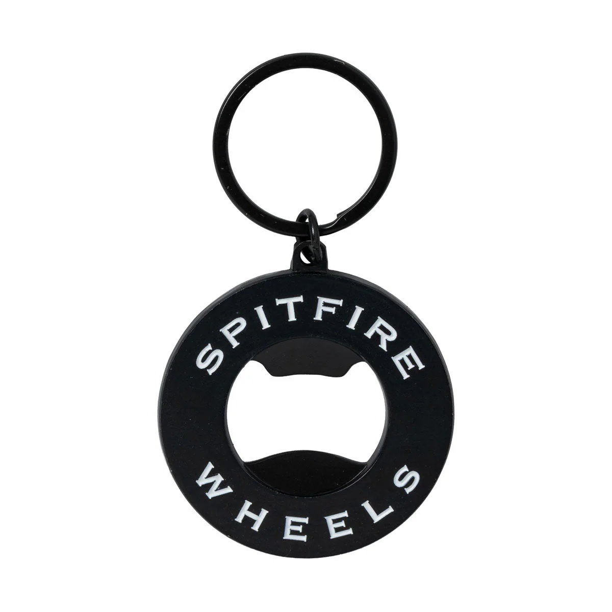 Spitfire Classic Swirl Bottle Opener Keychain - Black/White - Image 2