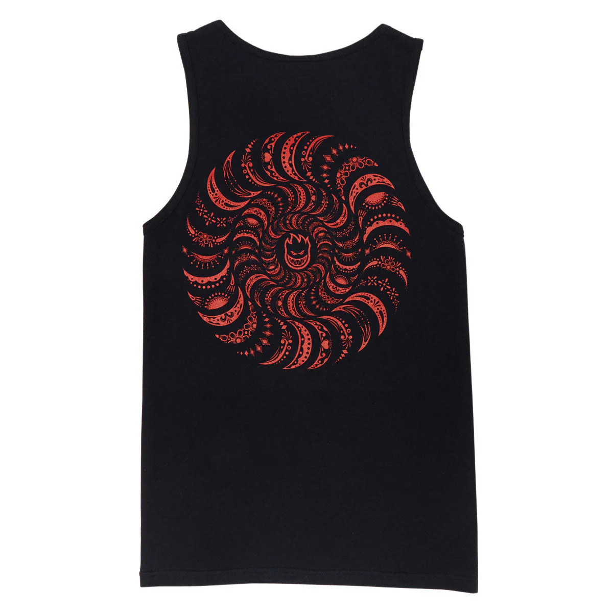 Spitfire Classic Swirl Paisley Tank Top - Black/Red - Image 2