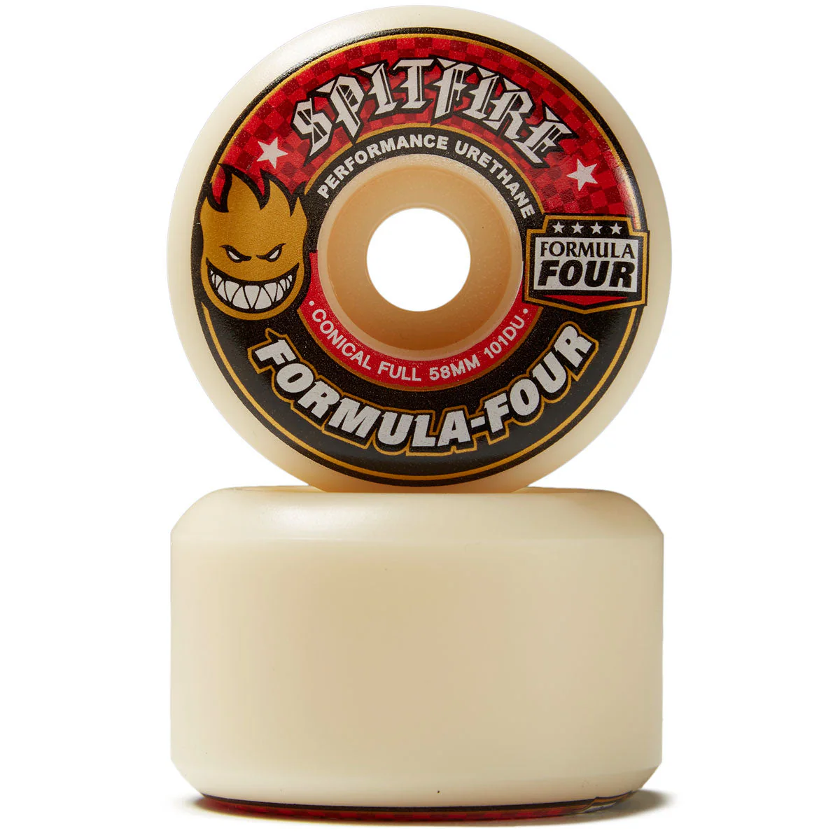 Spitfire F4 101d Conical Full Skateboard Wheels - 58mm - Image 2