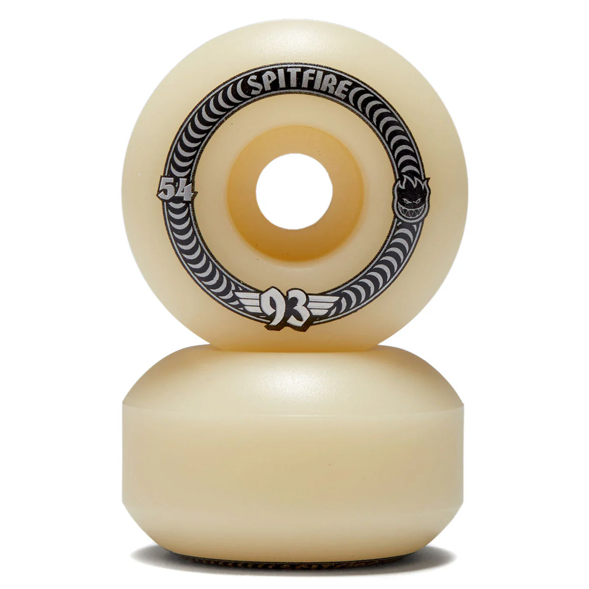 Spitfire F4 93d Classics Skateboard Wheels - Natural - 54mm - Image 2