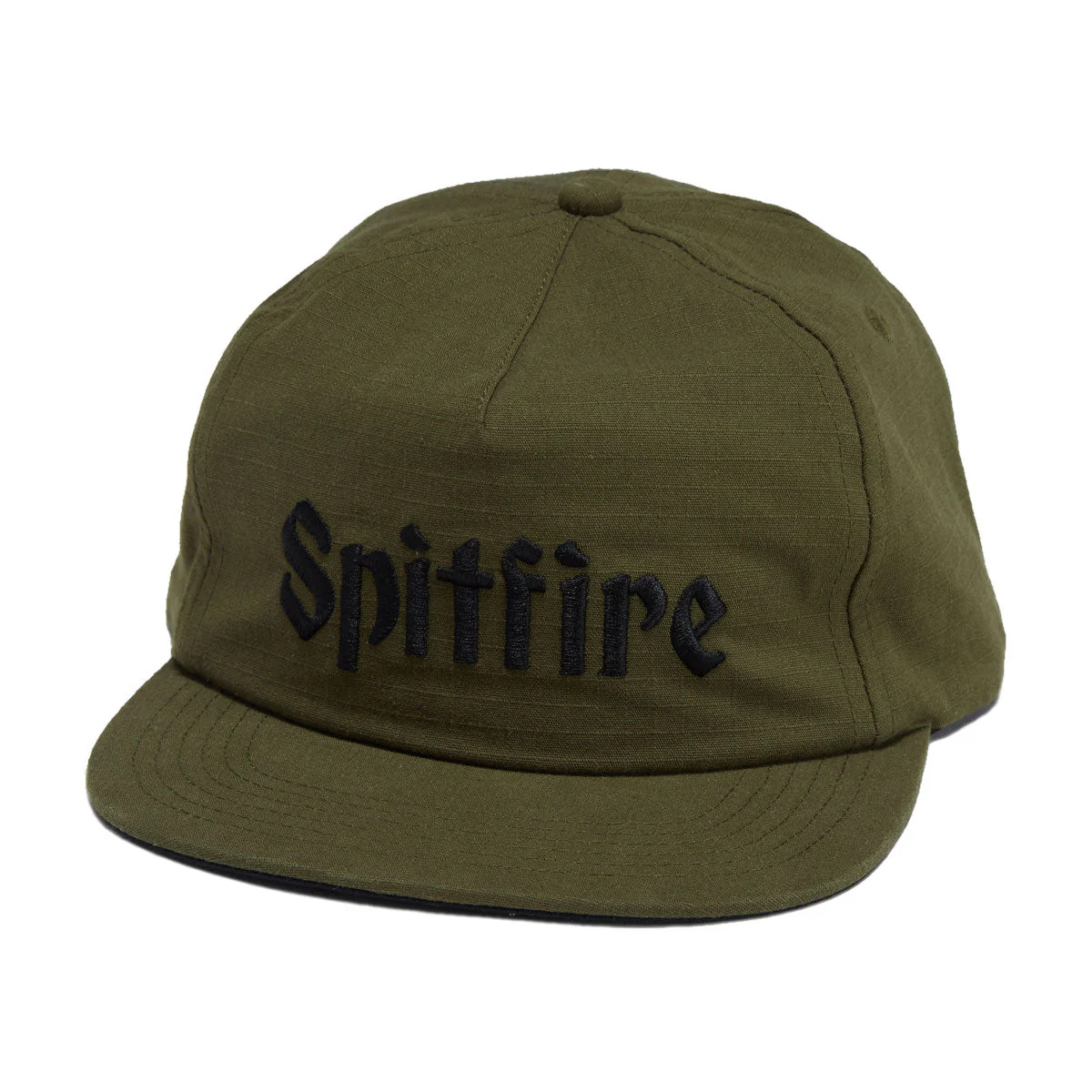 Spitfire Molotov Script Hat - Olive/Black