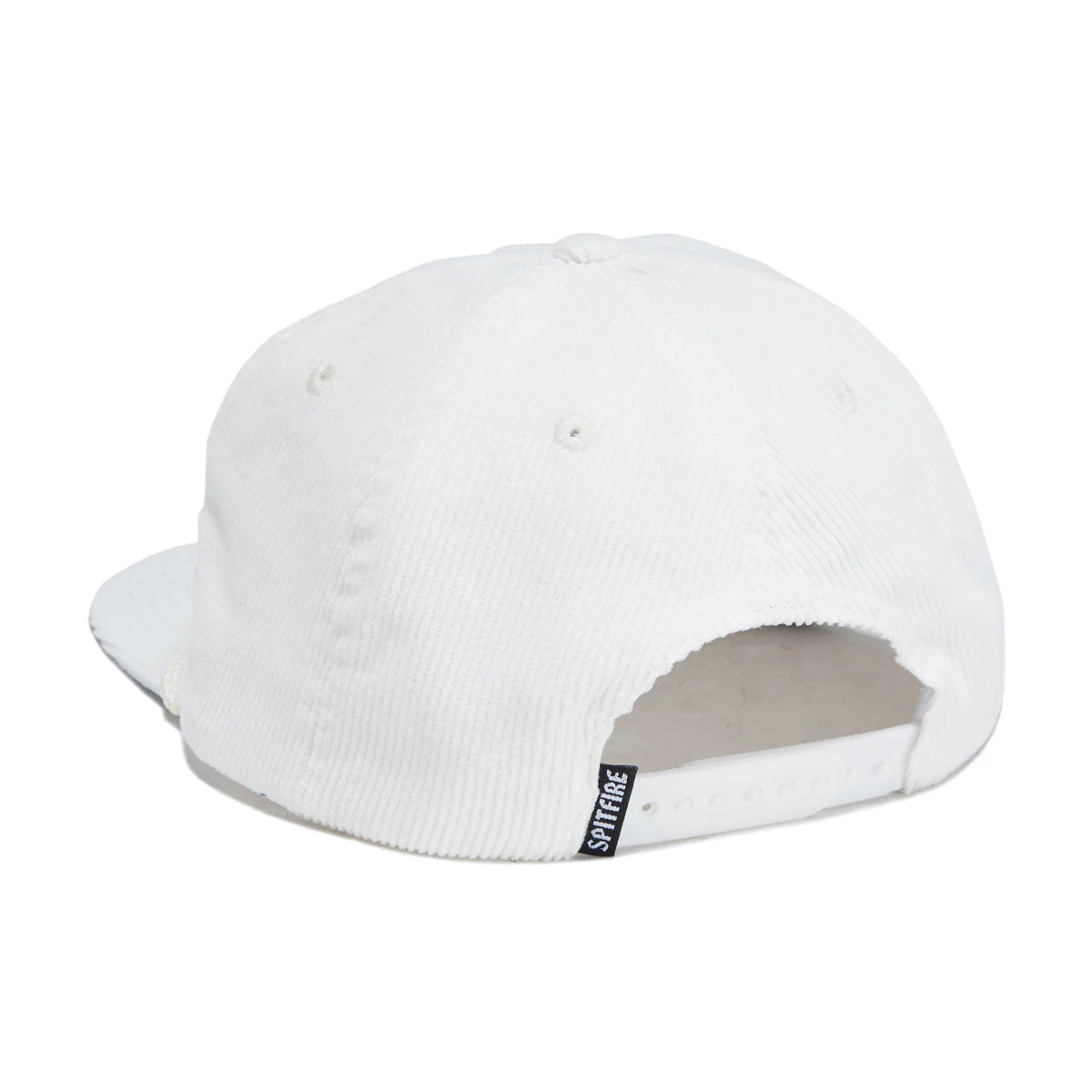 Spitfire Team Bighead Script Snapback Hat - White - Image 2