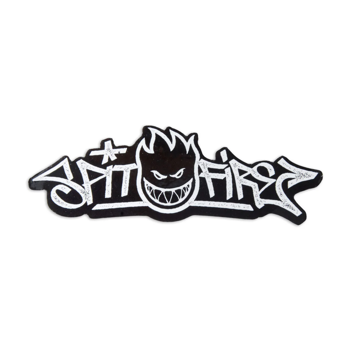 Spitfire Vinz SM Sticker - Black/White