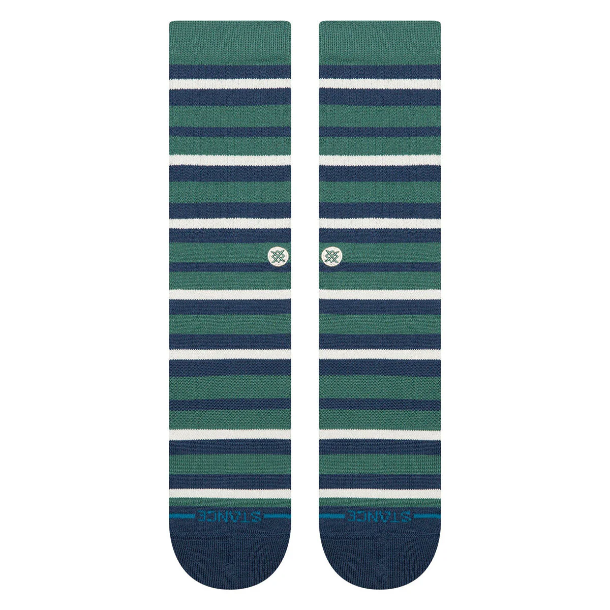 Stance Brett Crew Socks - Teal - Image 2