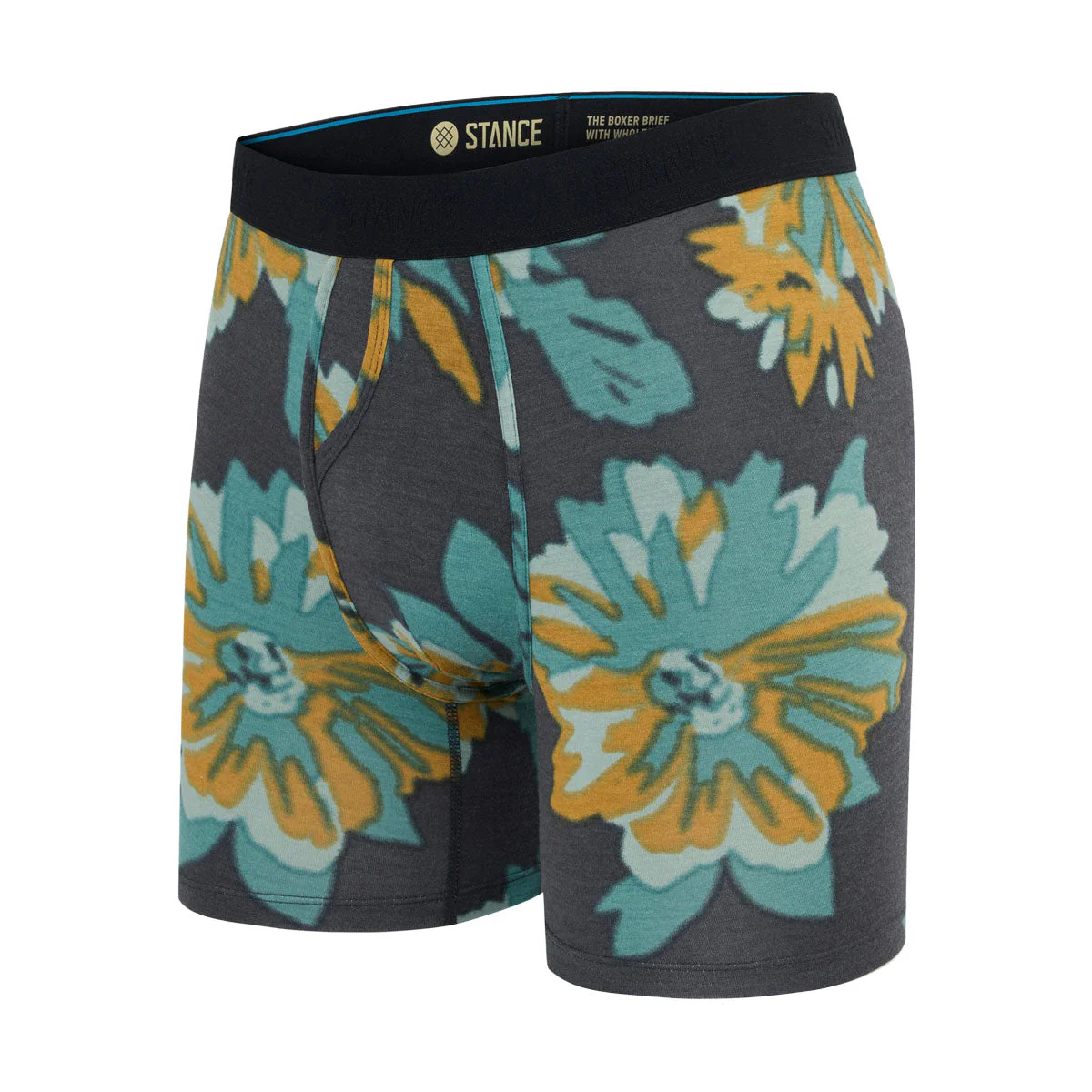 Stance Flora Scan Wholester Boxer Brief - Black