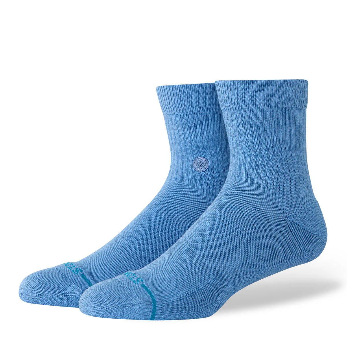 Stance Icon Quarter Socks - Capri Blue