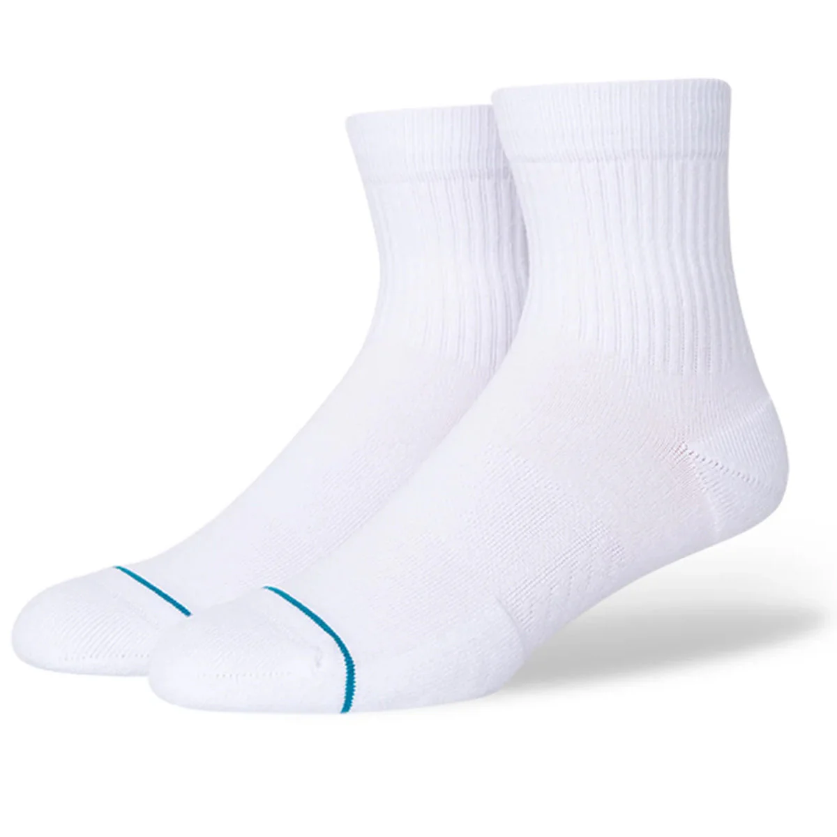 Stance Icon Quarter Socks - White