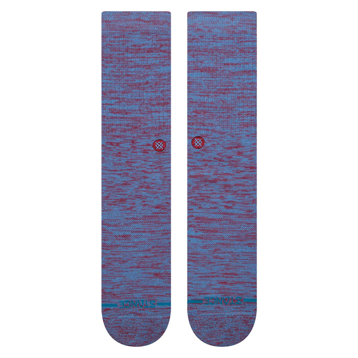 Stance Marled Crew Socks - Capriblue - Image 2