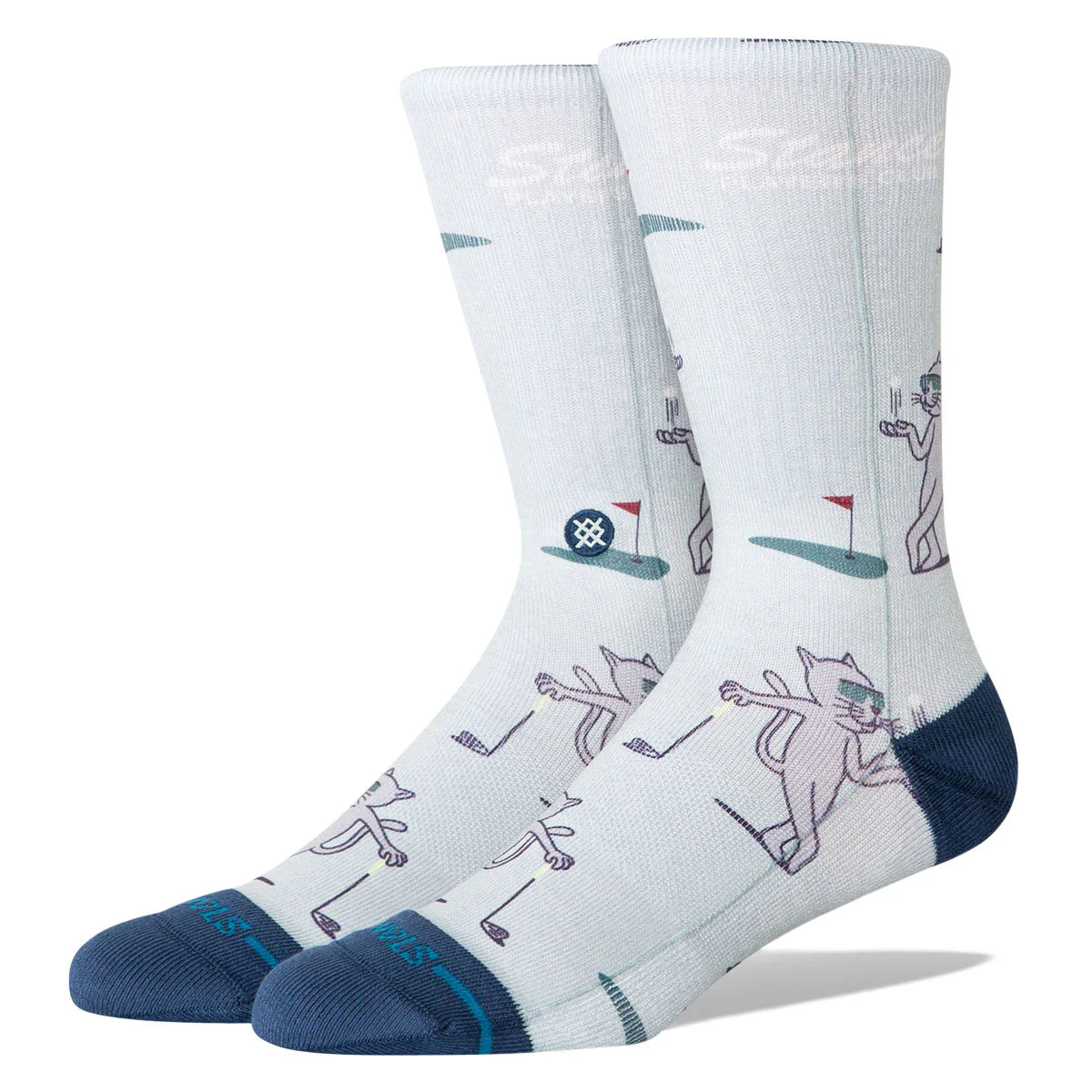 Stance Players Club Crew Socks - Green