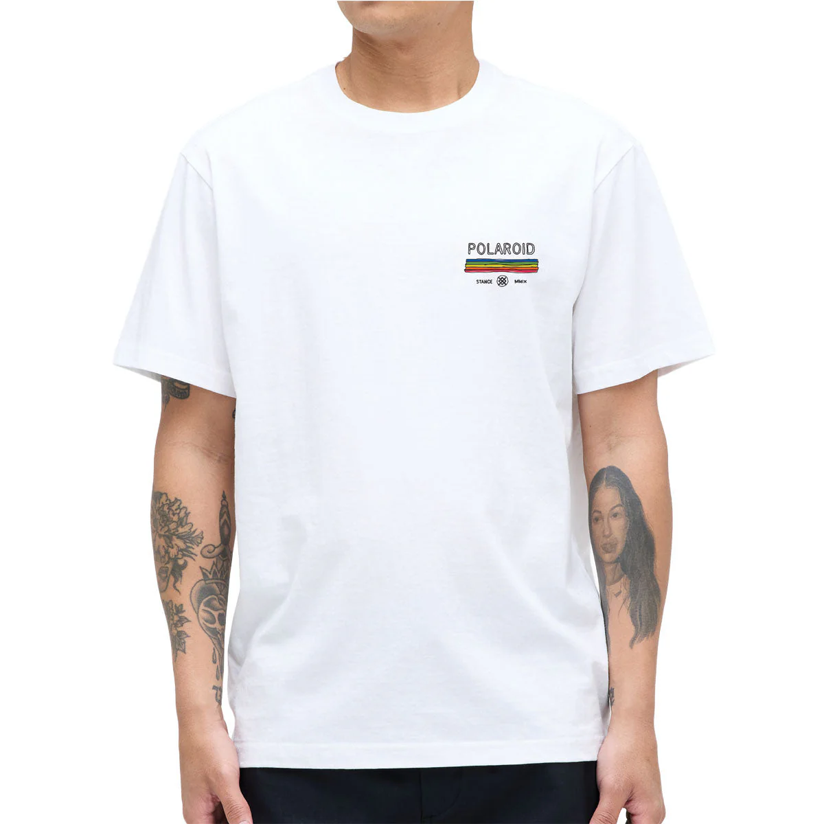 Stance Polaroid Cartridge T-Shirt - White - Image 3