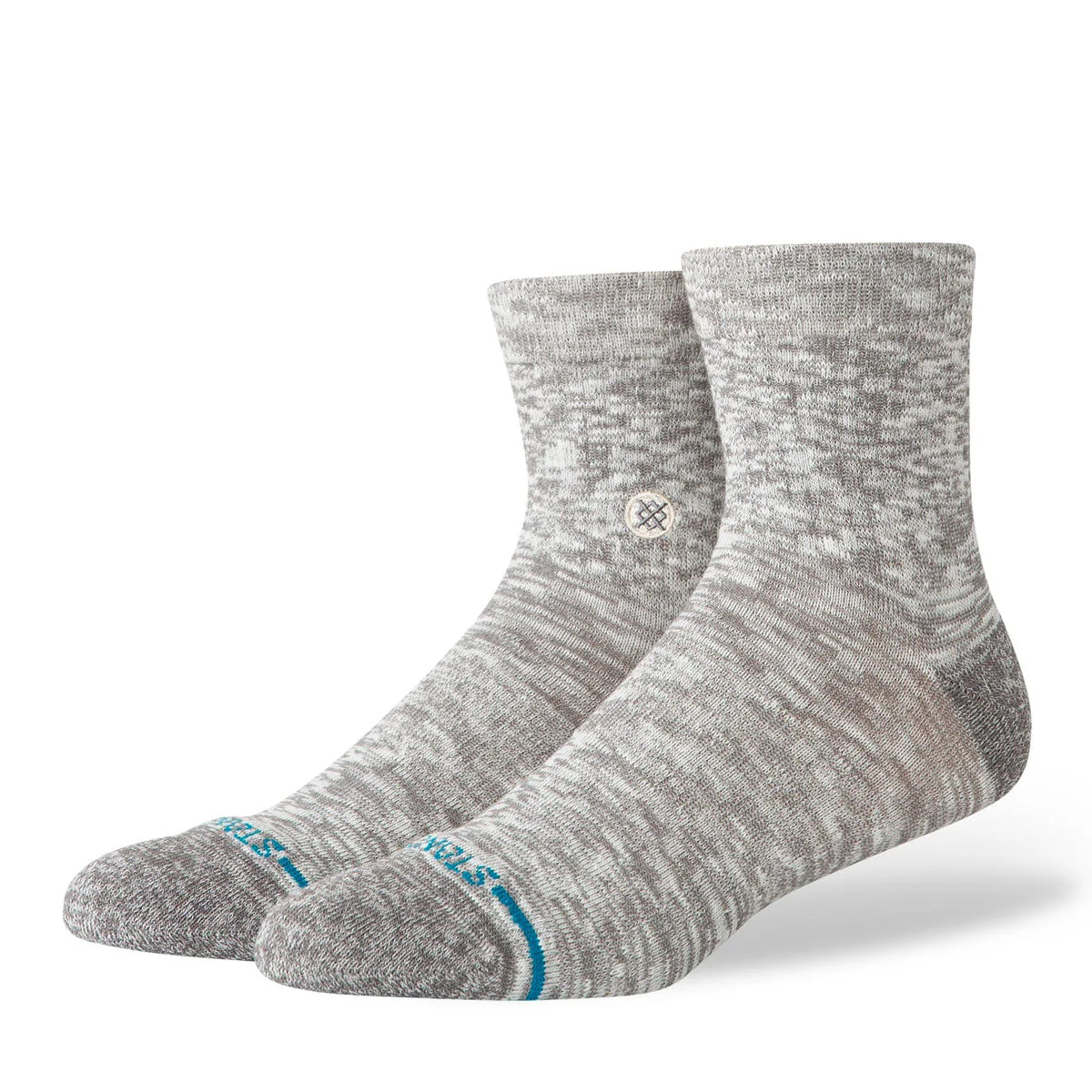 Stance Slub Quarter Socks - Grey
