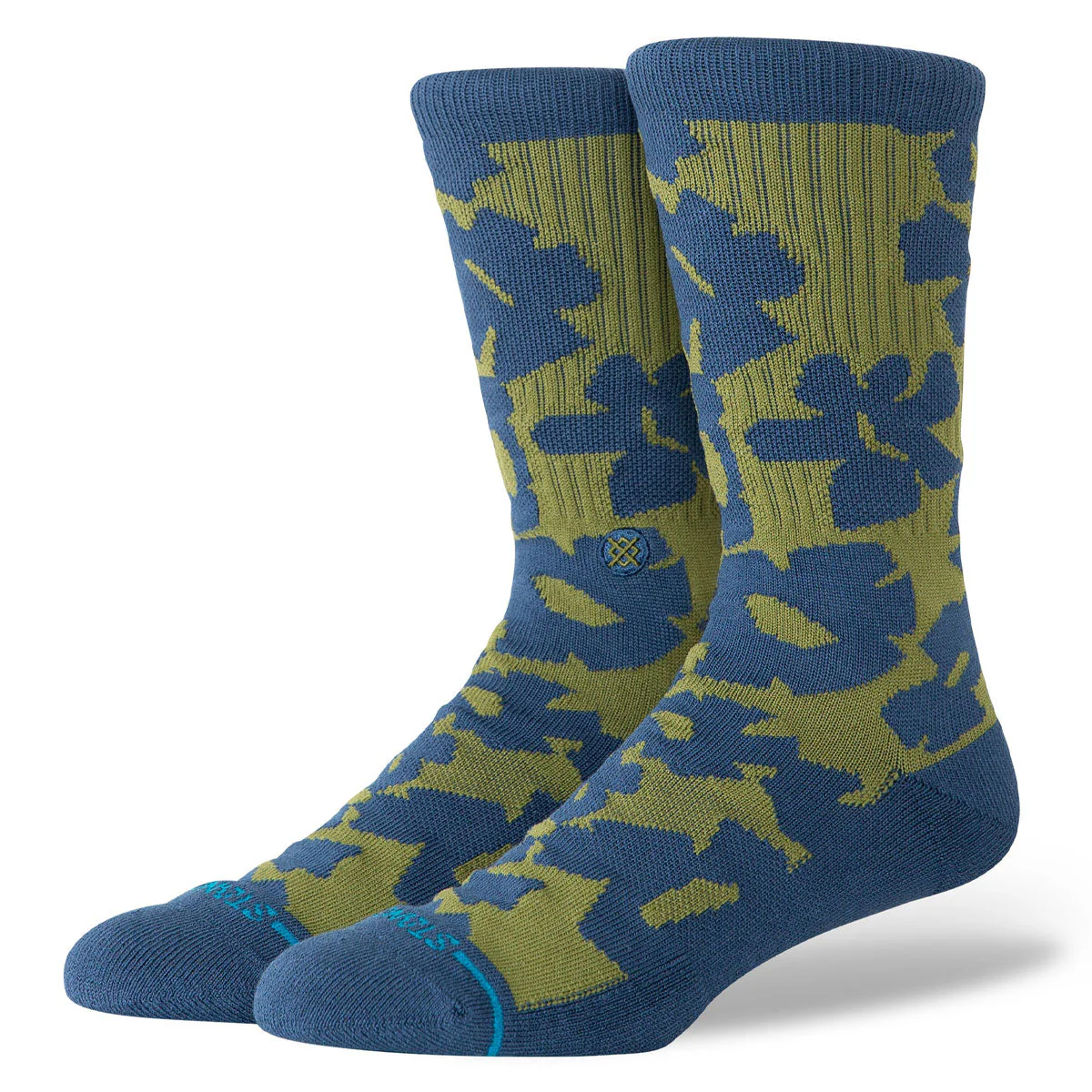 Stance Stomped Crew Socks - Olive