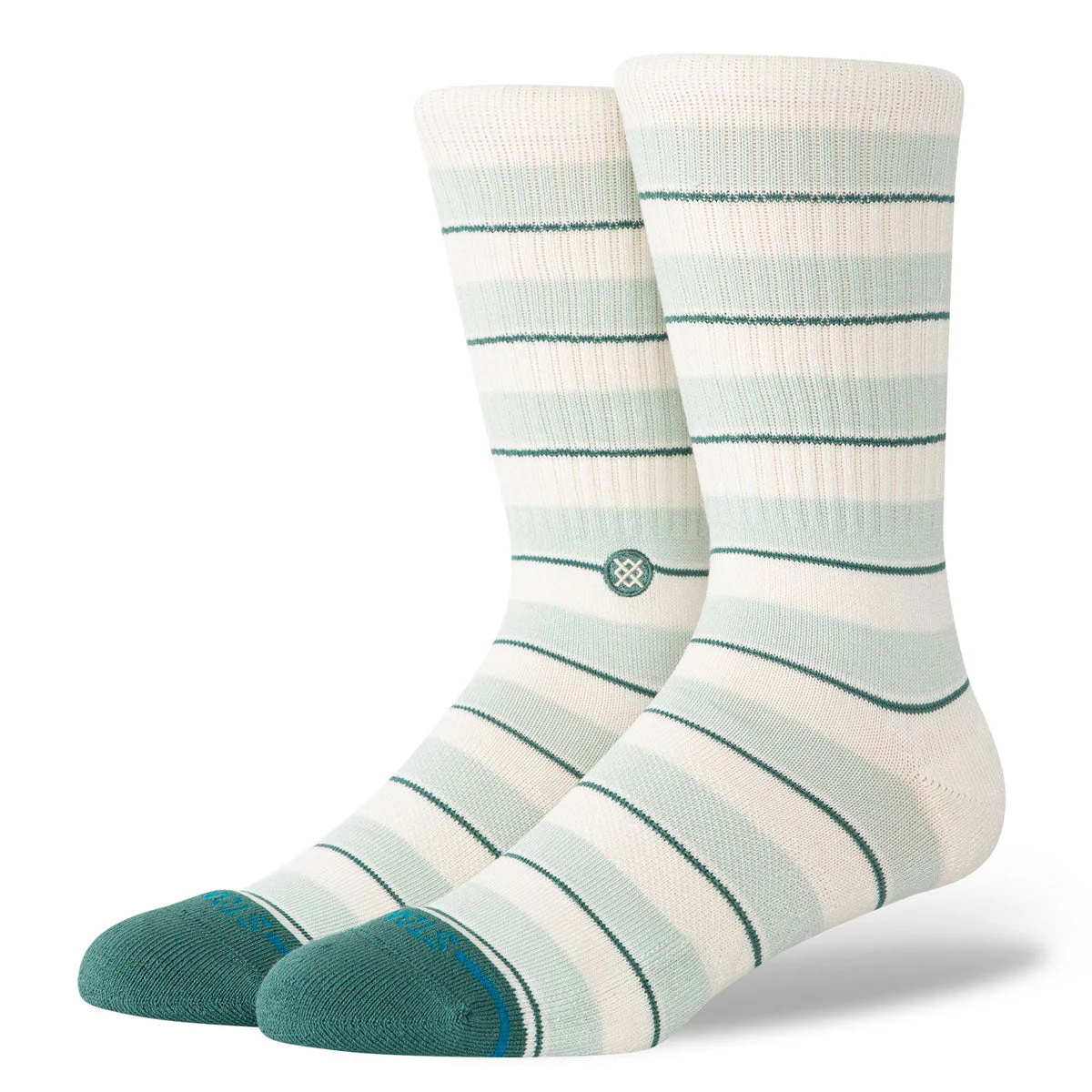 Stance Striped It Crew Socks - Teal
