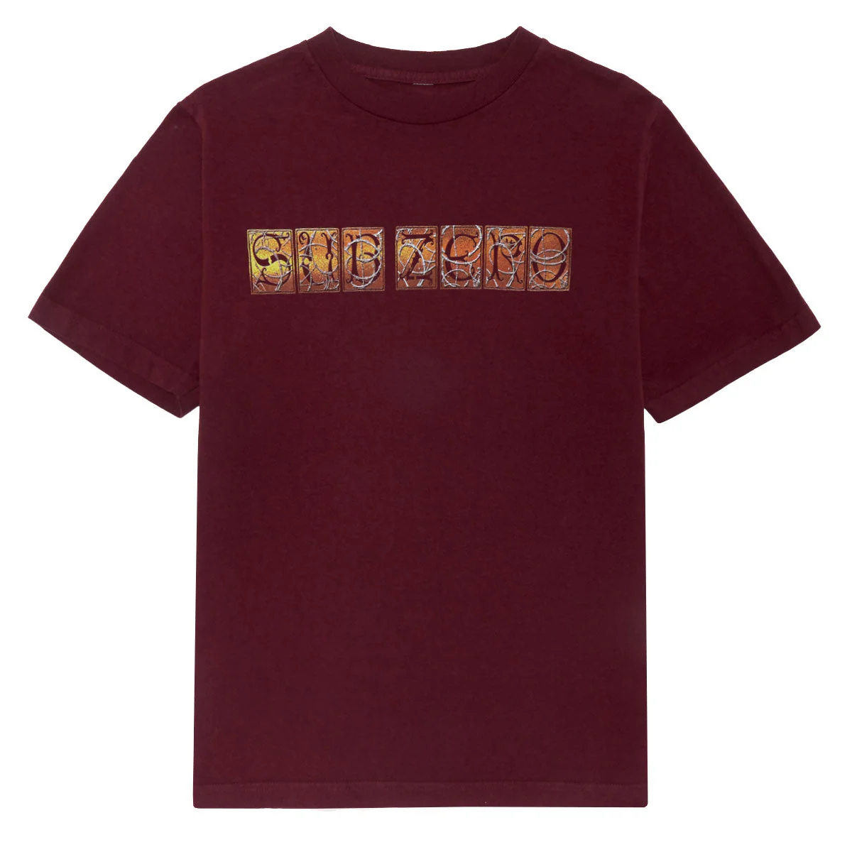 Sub Zero Razor Wire T-Shirt - Burgundy