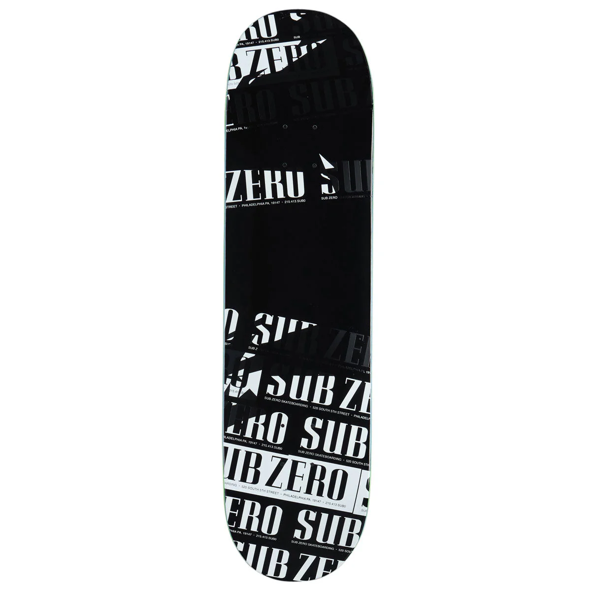 Sub Zero Real Life Stickers EX7 Skateboard Deck - 8.25"