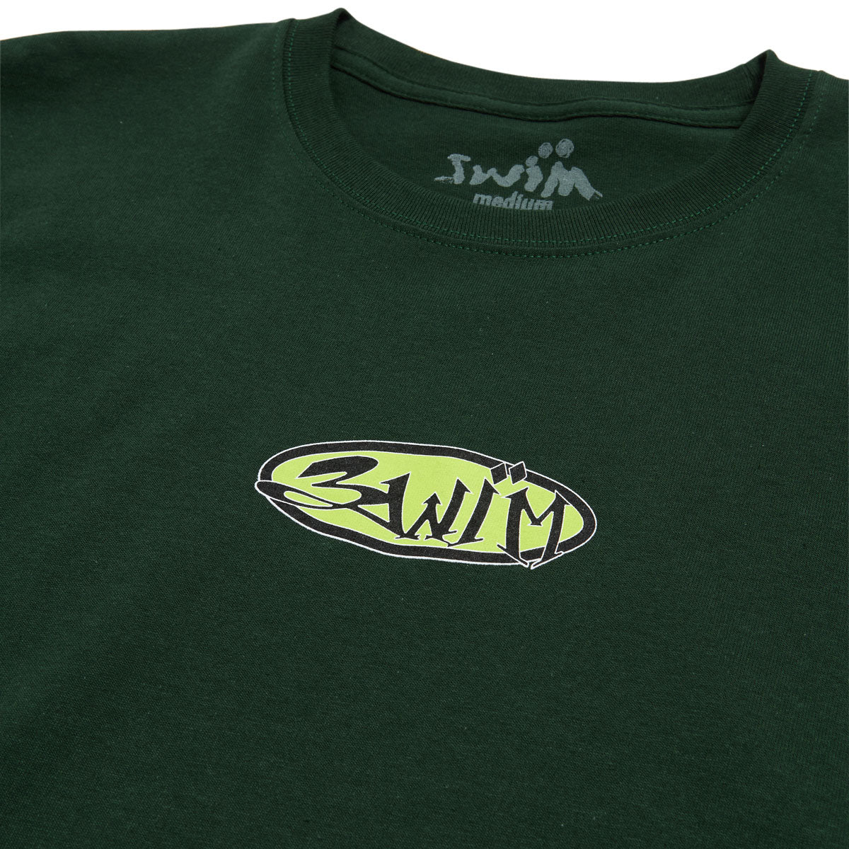 Swim Swim11 T-Shirt - Forest Green - Image 2