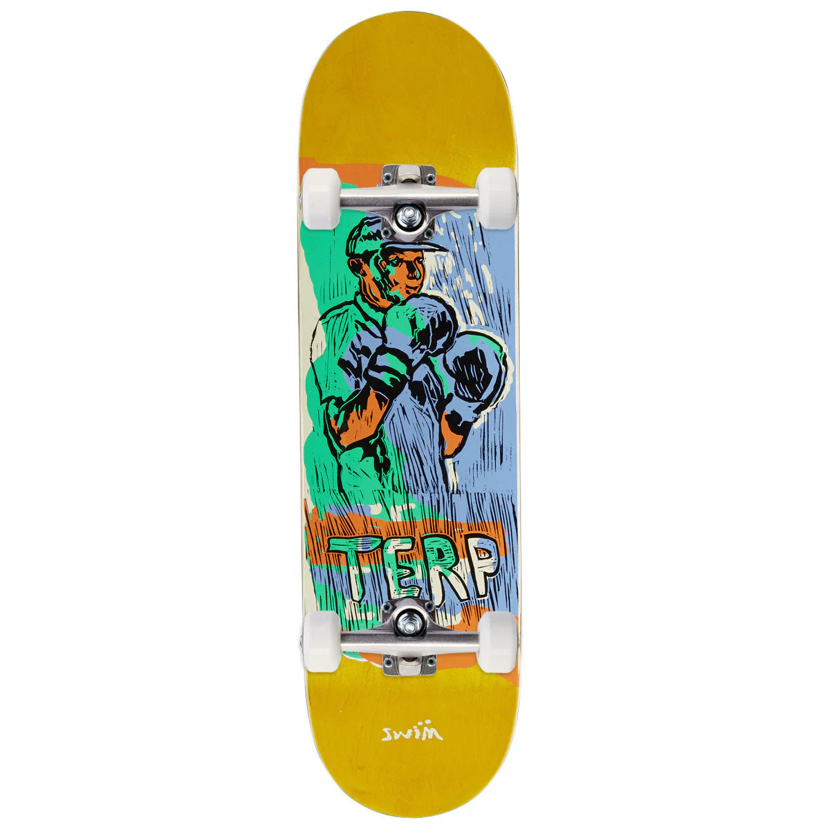 Swim Terp Pool Boxer Skateboard Complete - 8.38"