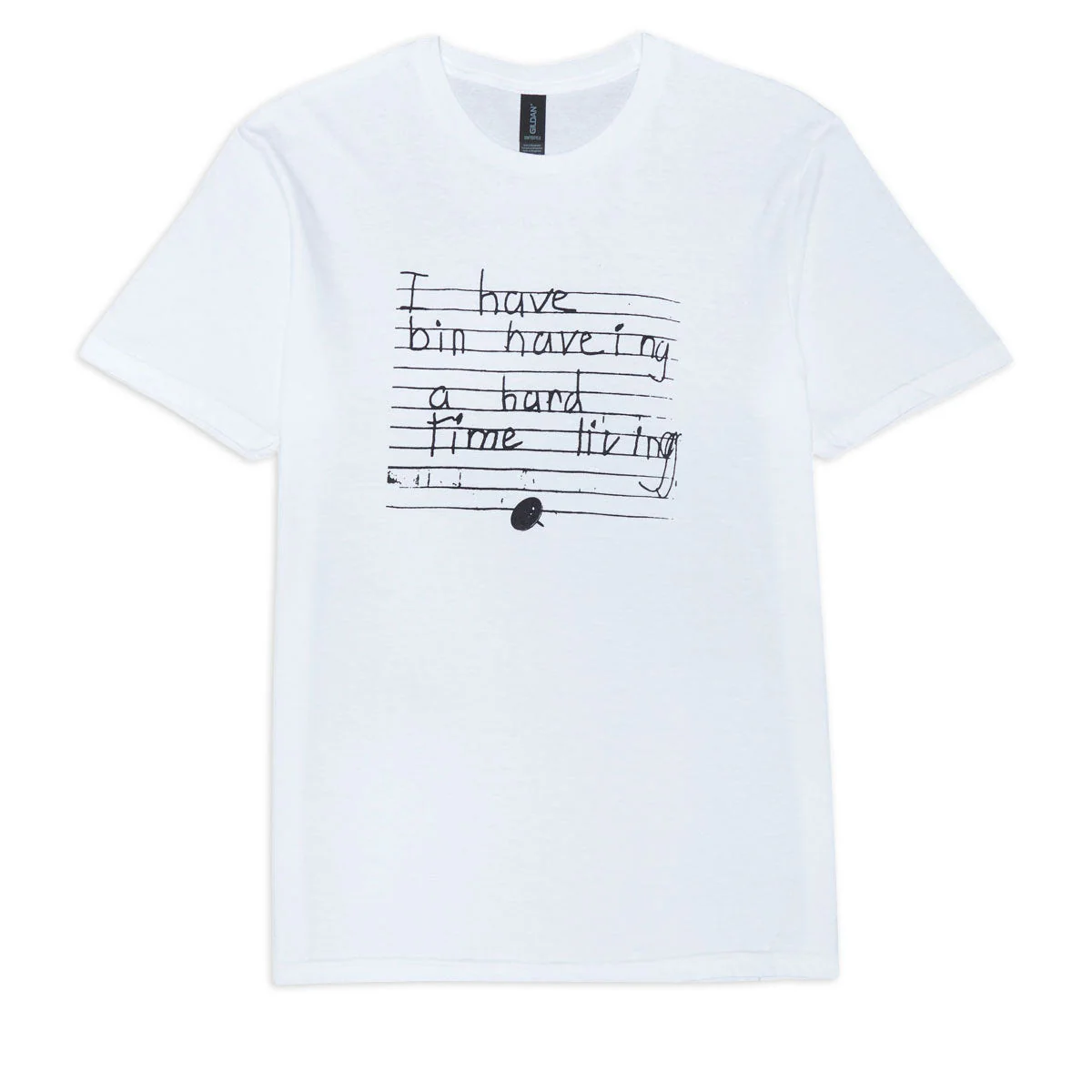 Tacky Joy Factory Hard Time T-Shirt - White