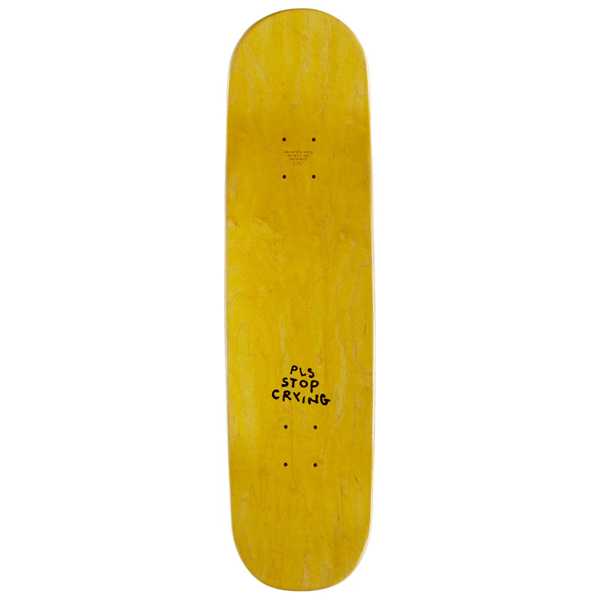 Tacky Joy Factory Stack Skateboard Complete - Brown/Yellow - 8.25" - Image 2