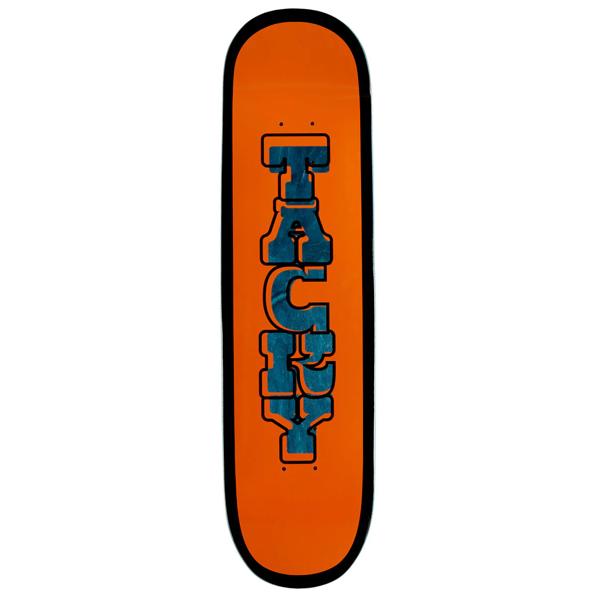 Tacky Joy Factory Stack Skateboard Deck - Orange/Black - 8.125"